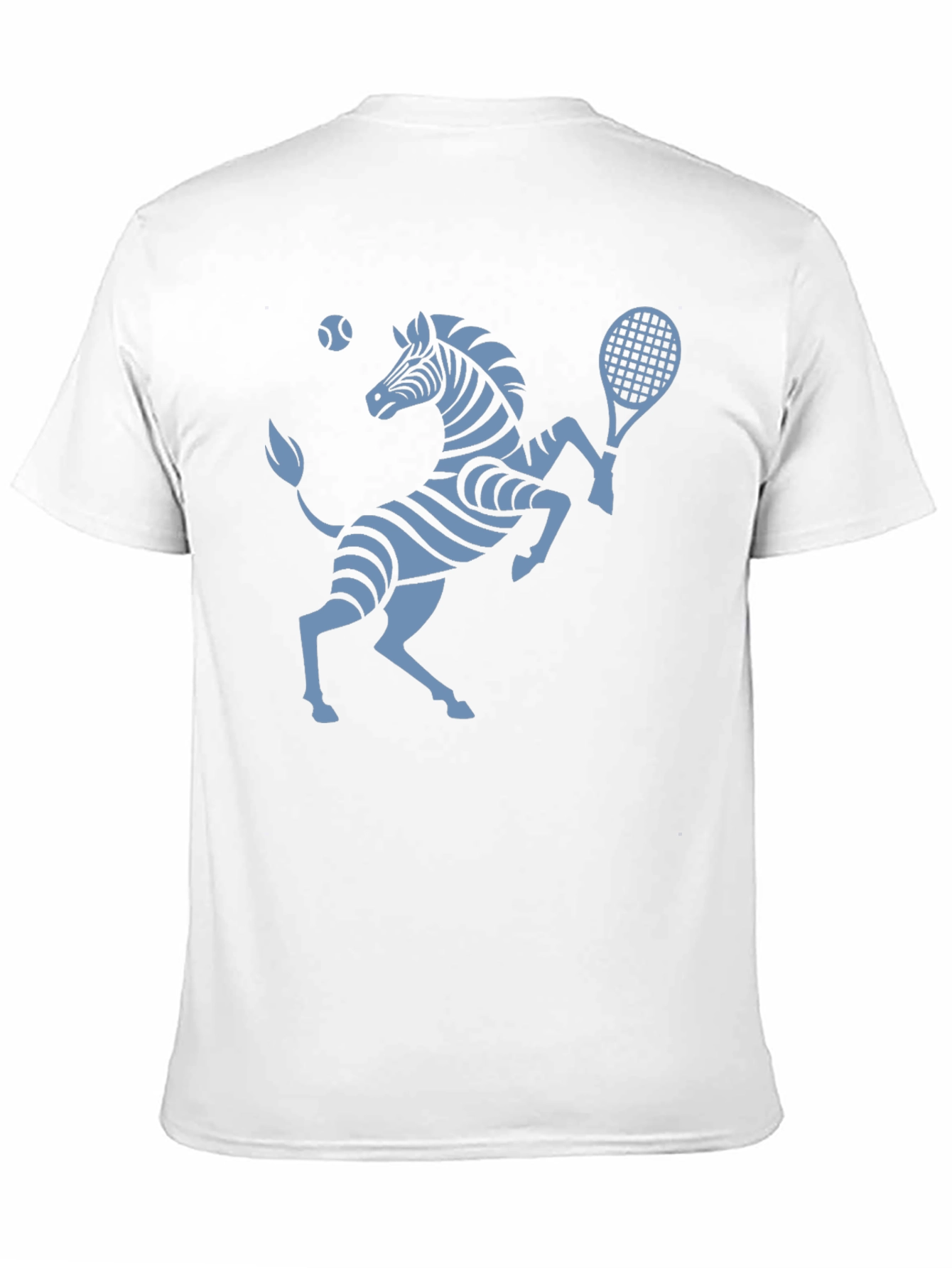 Zebra Tennis T-Shirt - Serve Up Style!