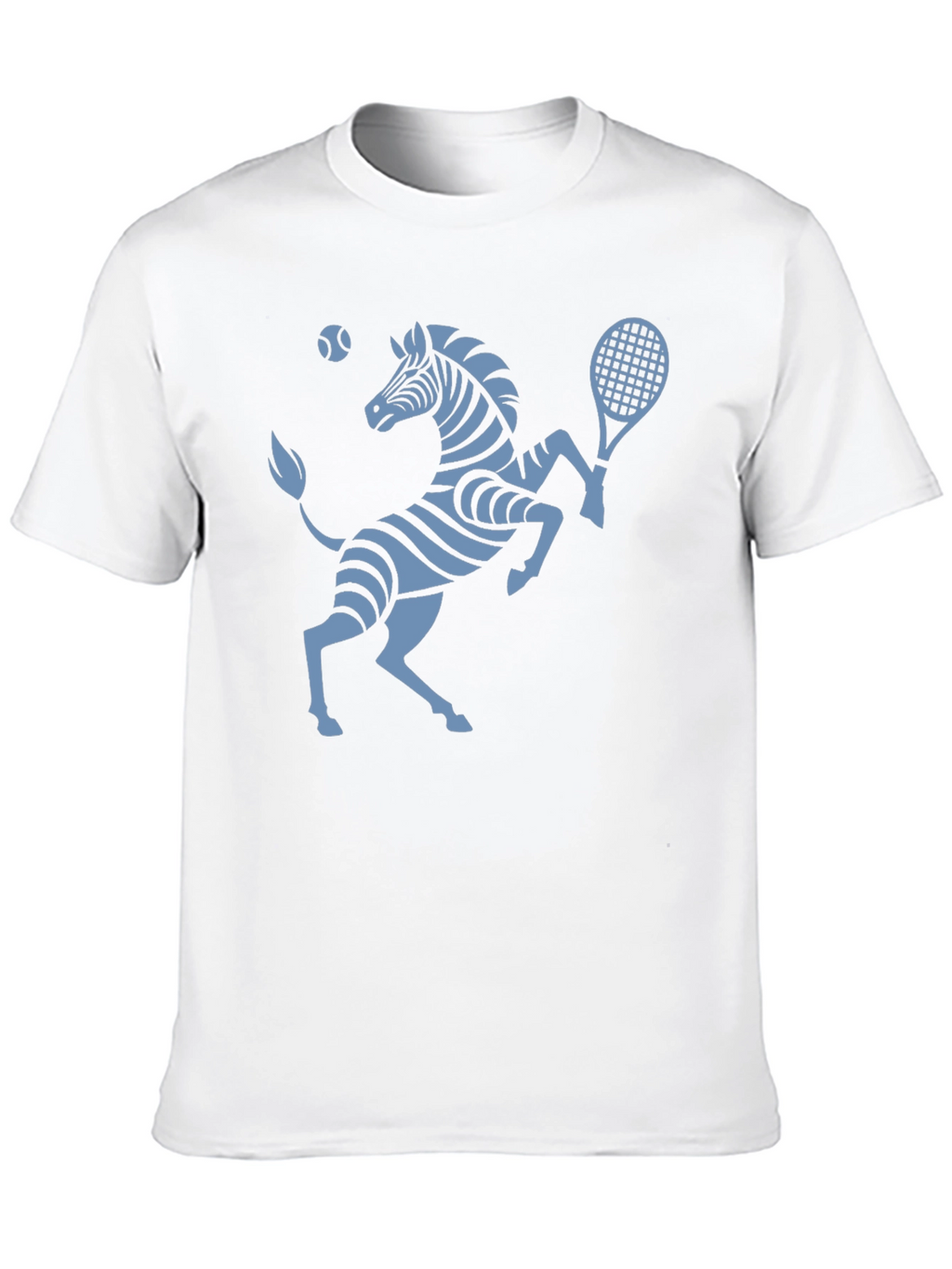 Zebra Tennis T-Shirt - Serve Up Style!
