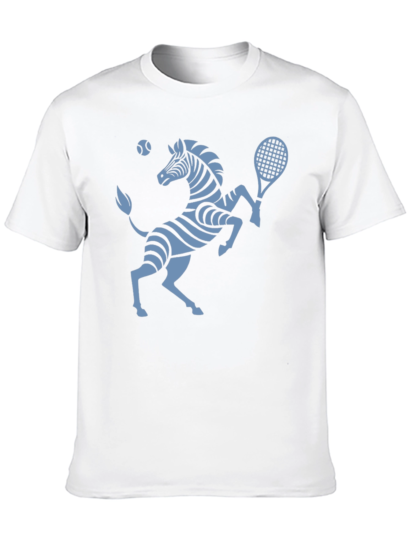 Zebra Tennis T-Shirt - Serve Up Style!