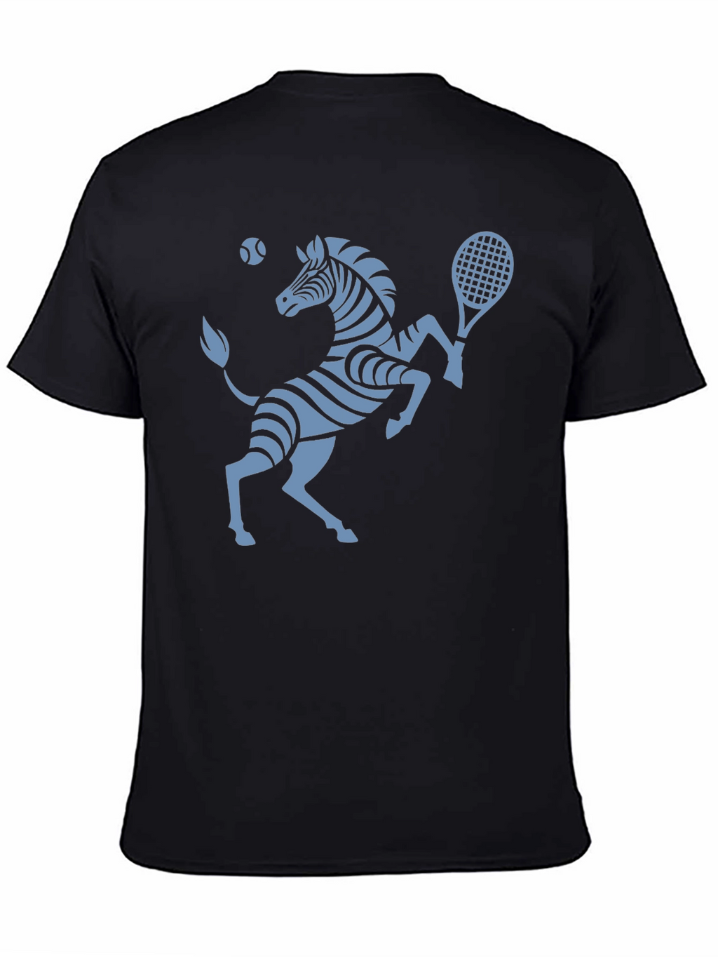 Zebra Tennis T-Shirt - Serve Up Style!