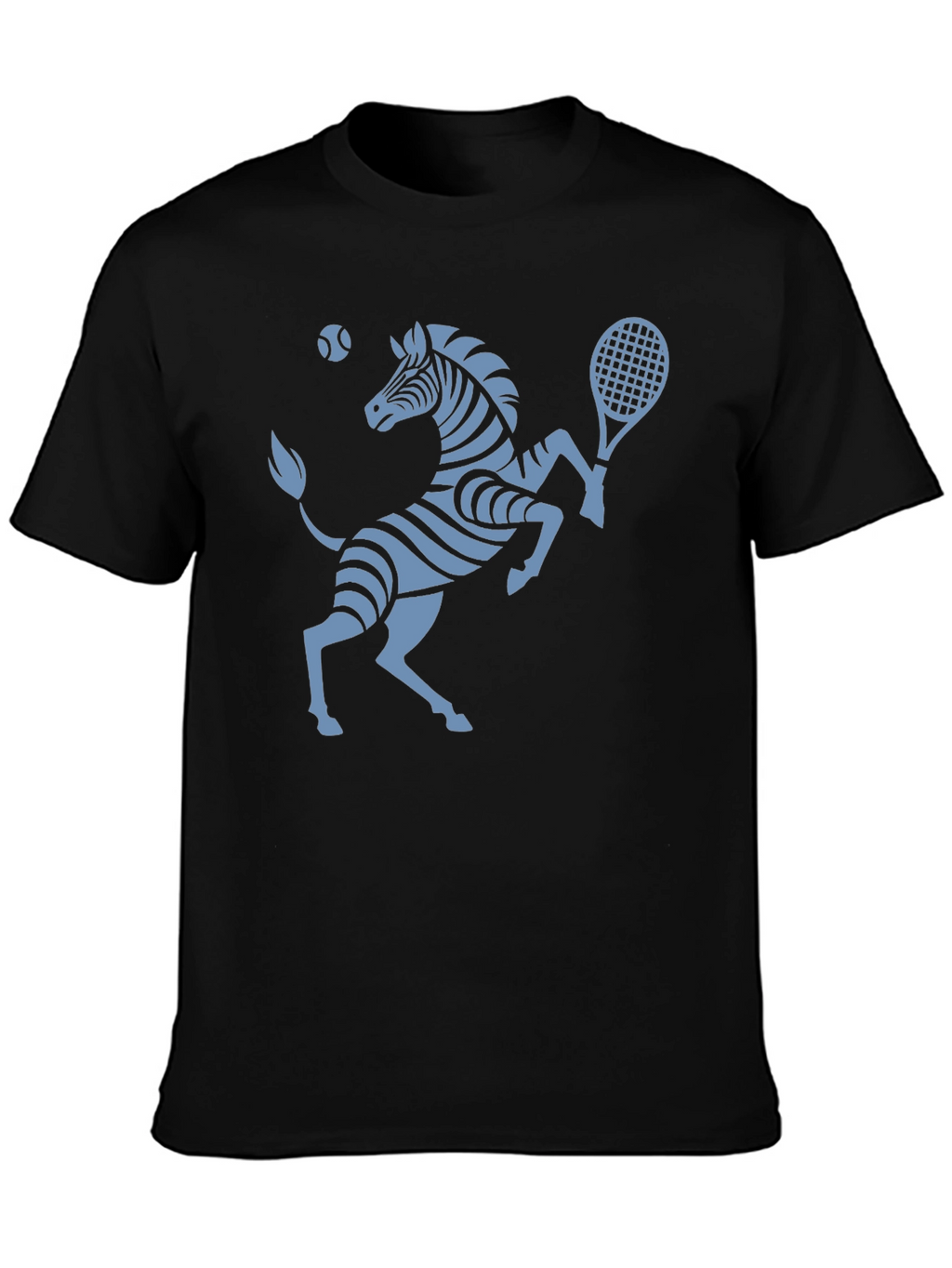 Zebra Tennis T-Shirt - Serve Up Style!