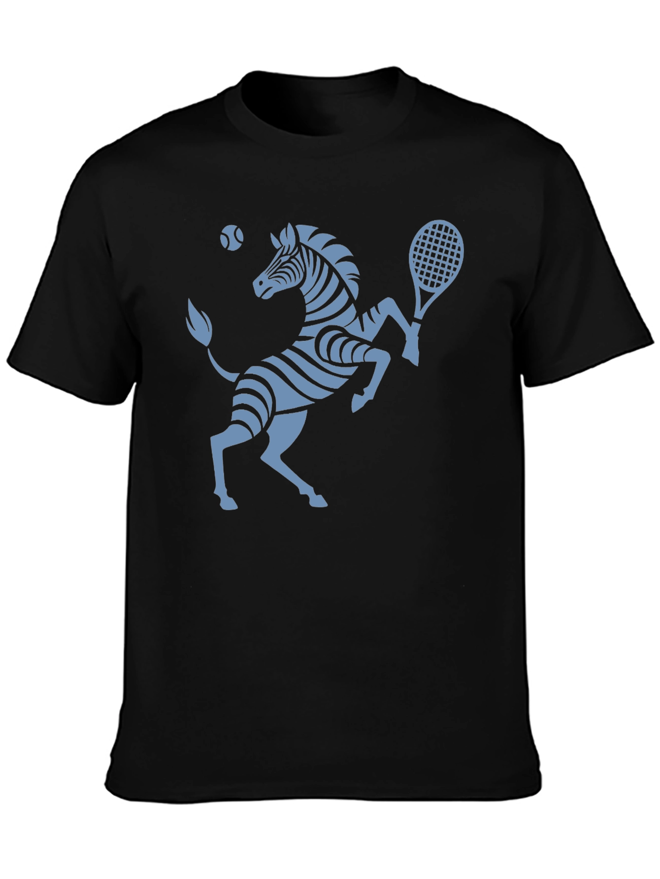 Zebra Tennis T-Shirt - Serve Up Style!