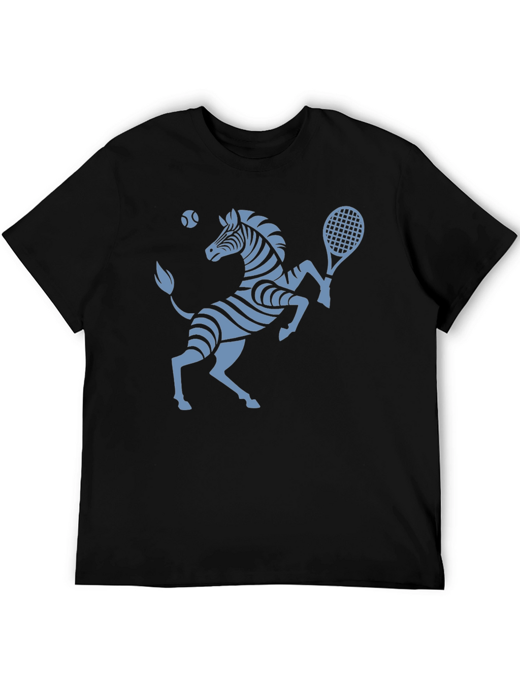 Zebra Tennis T-Shirt - Serve Up Style!