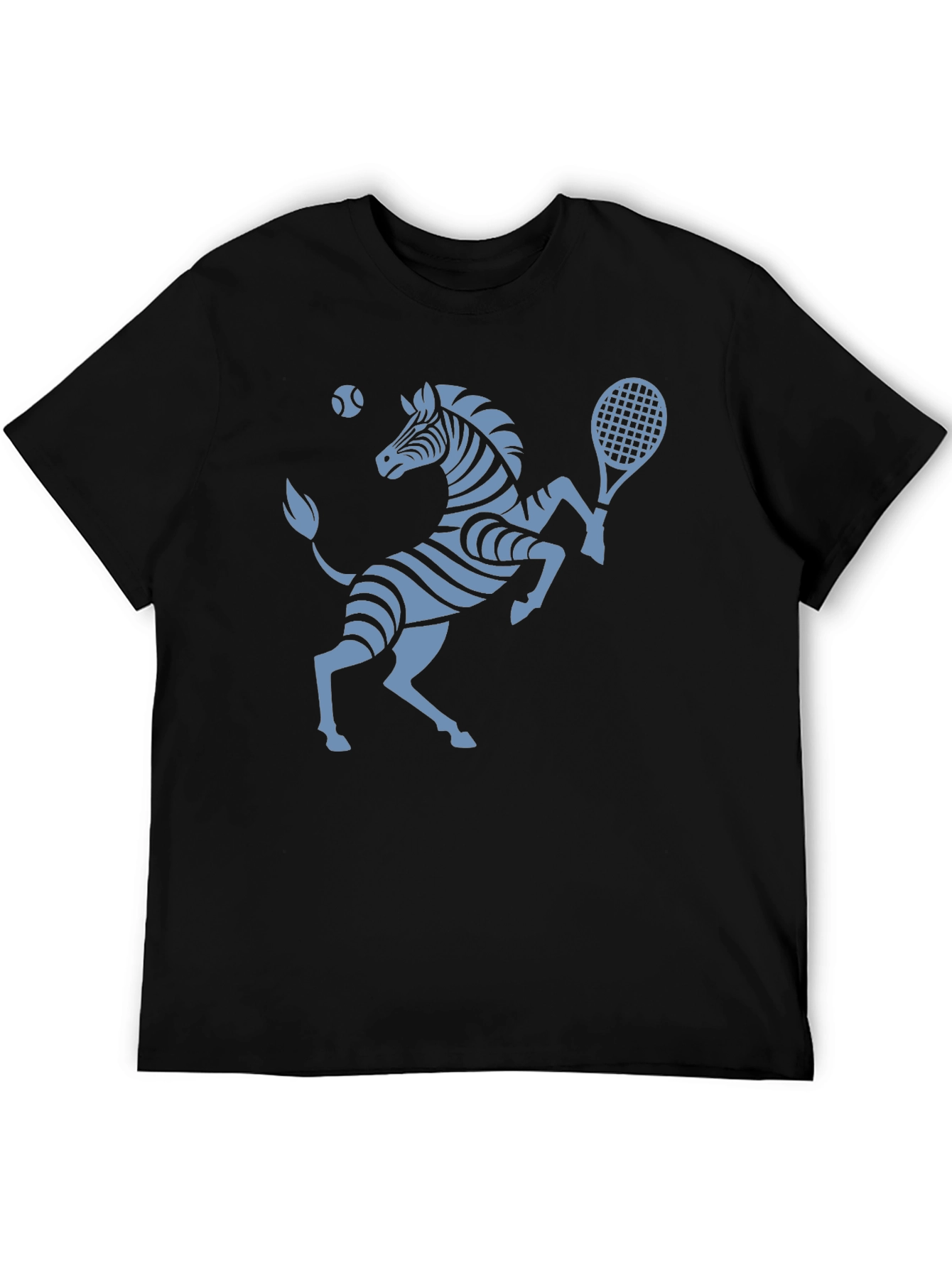 Zebra Tennis T-Shirt - Serve Up Style!