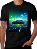 Electric Car T-Shirt - Futuristic Style