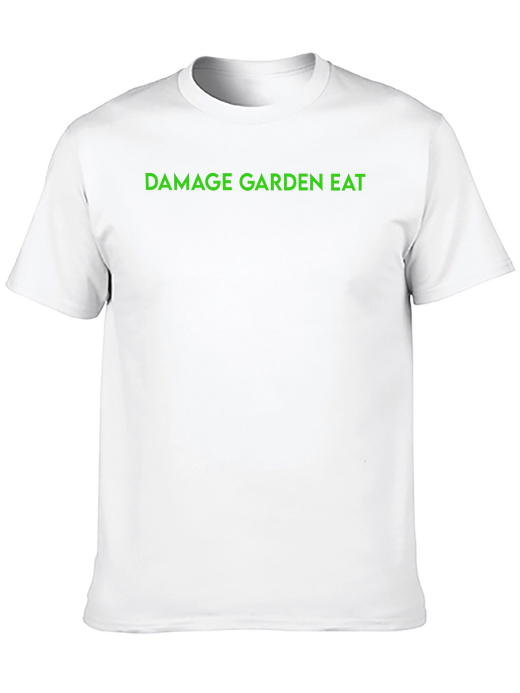 Damage Garden Eat Graphic Tee - Cool Black Shirt