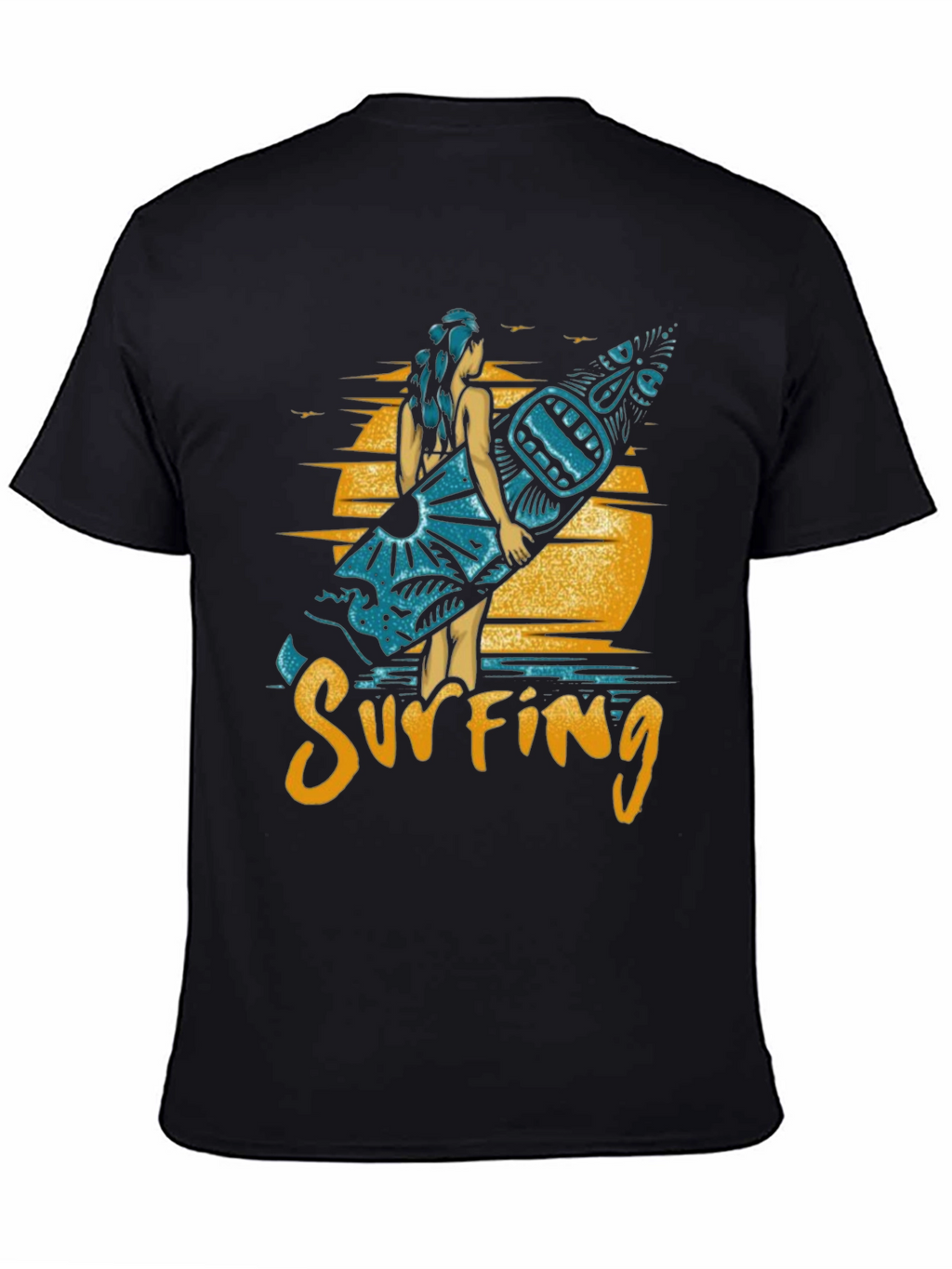 Surfing Graphic Tee - Island Vibes
