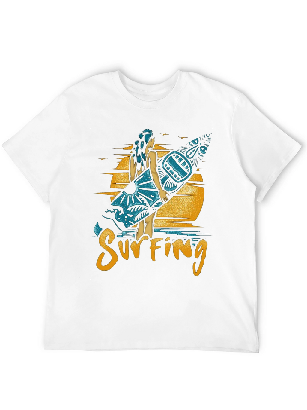 Surfing Graphic Tee - Island Vibes