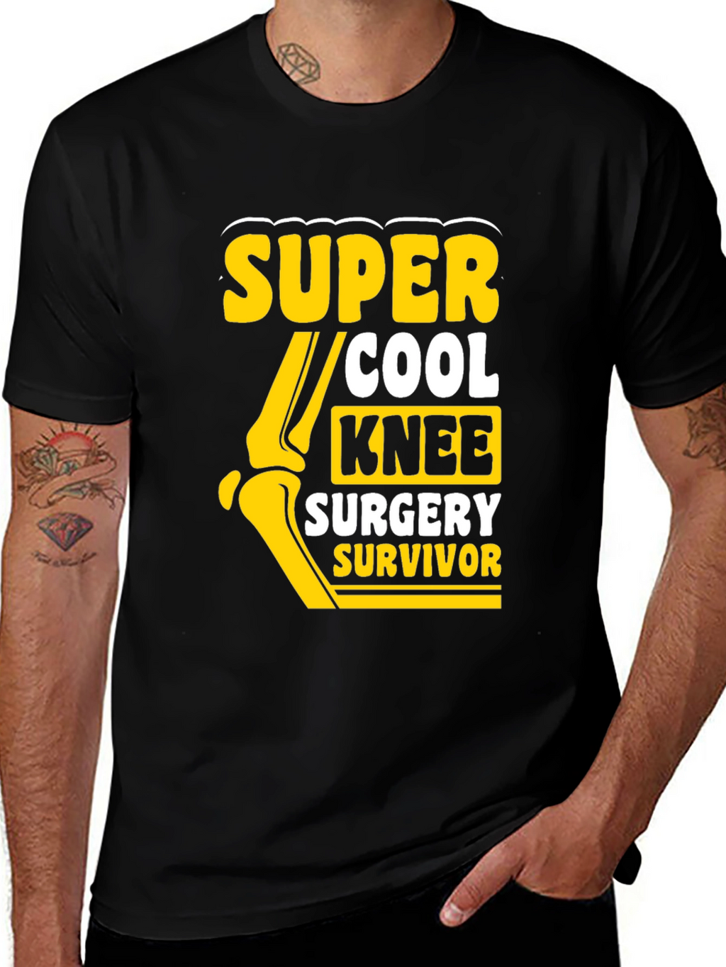 Super Cool Knee Surgery Survivor T-Shirt