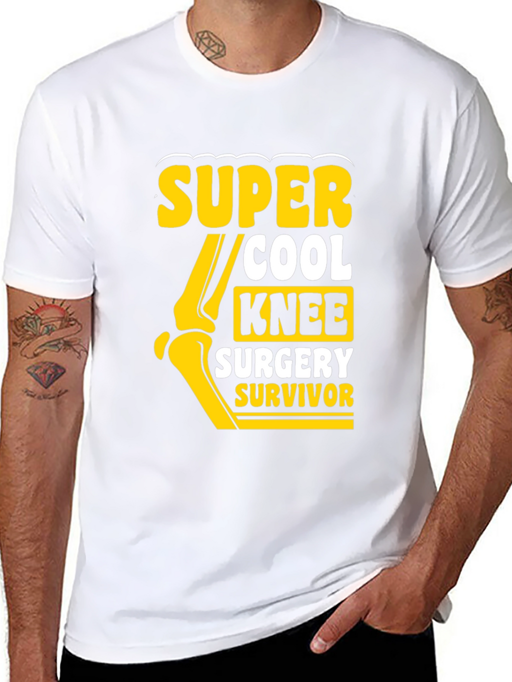 Super Cool Knee Surgery Survivor T-Shirt