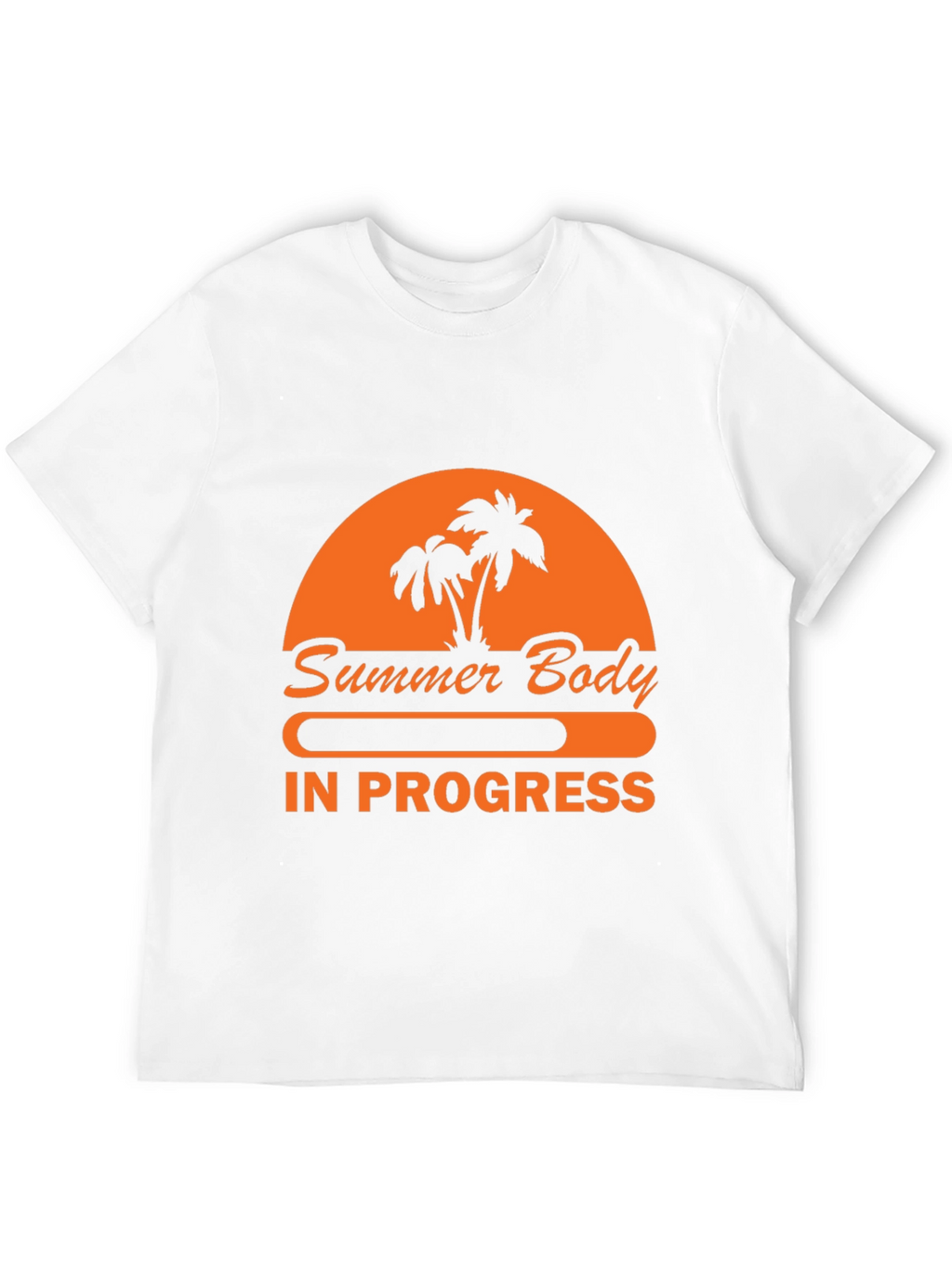 Summer Body in Progress T-Shirt - Gym Motivation