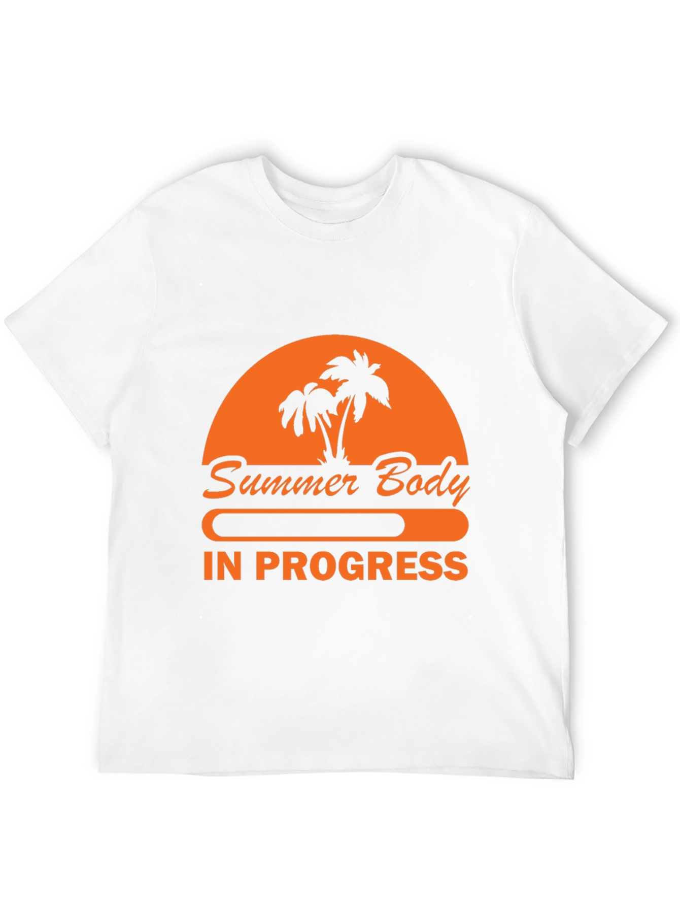 Summer Body in Progress T-Shirt - Gym Motivation