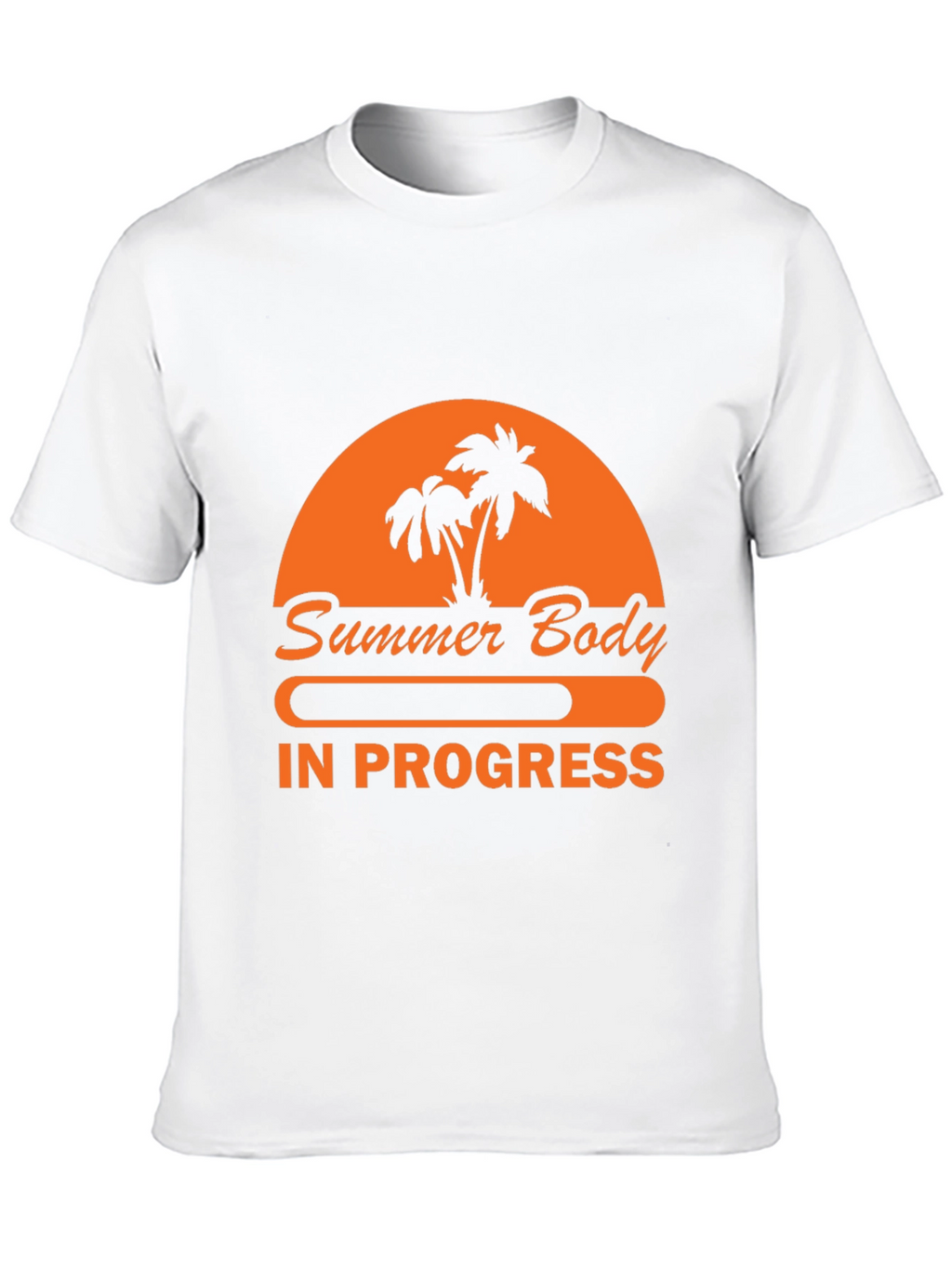 Summer Body in Progress T-Shirt - Gym Motivation