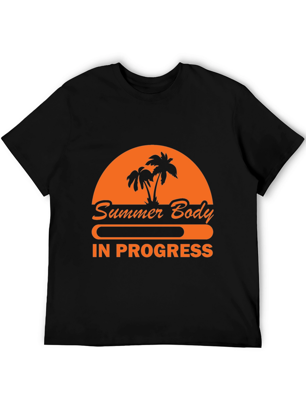 Summer Body in Progress T-Shirt - Gym Motivation