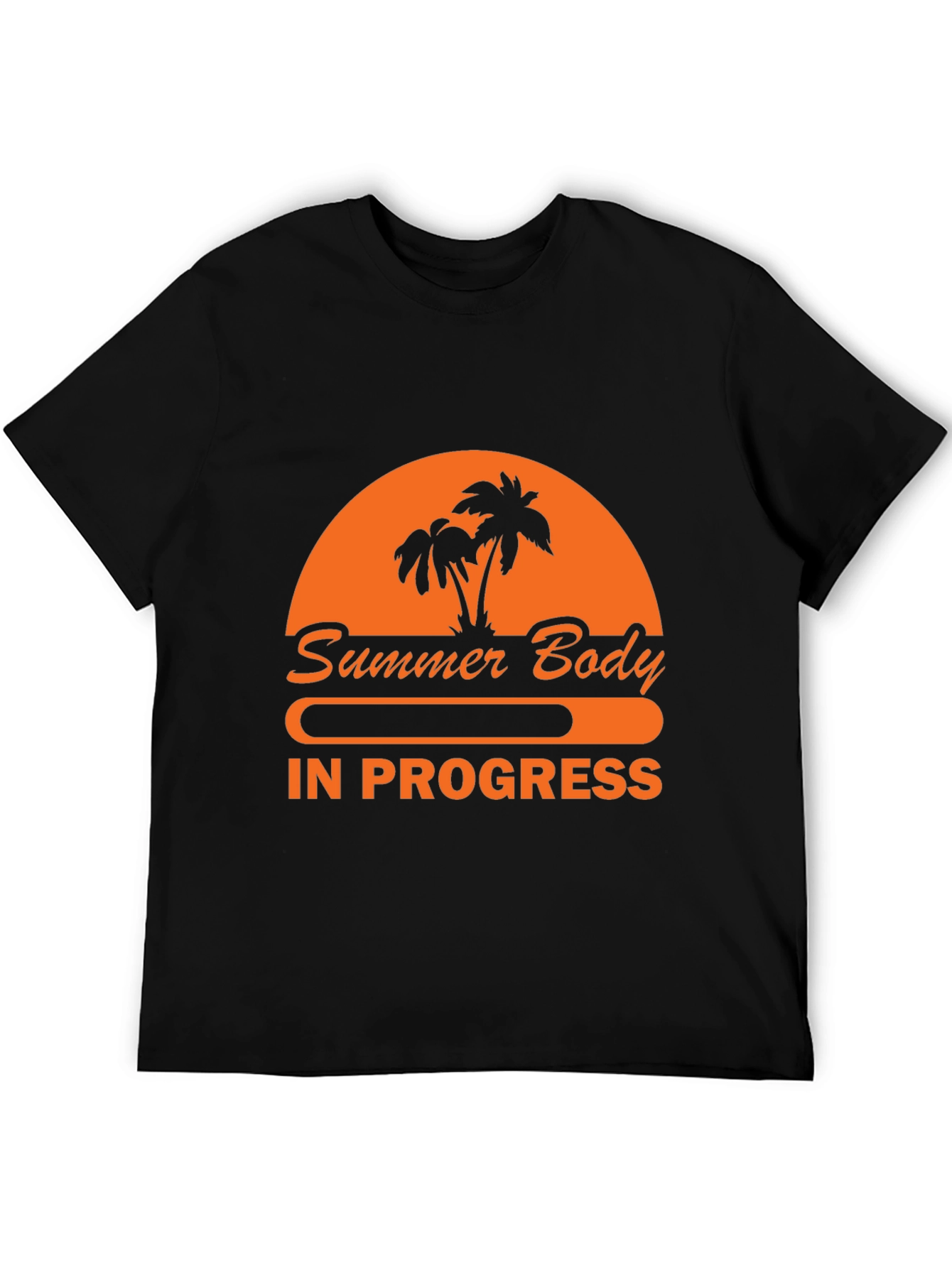 Summer Body in Progress T-Shirt - Gym Motivation