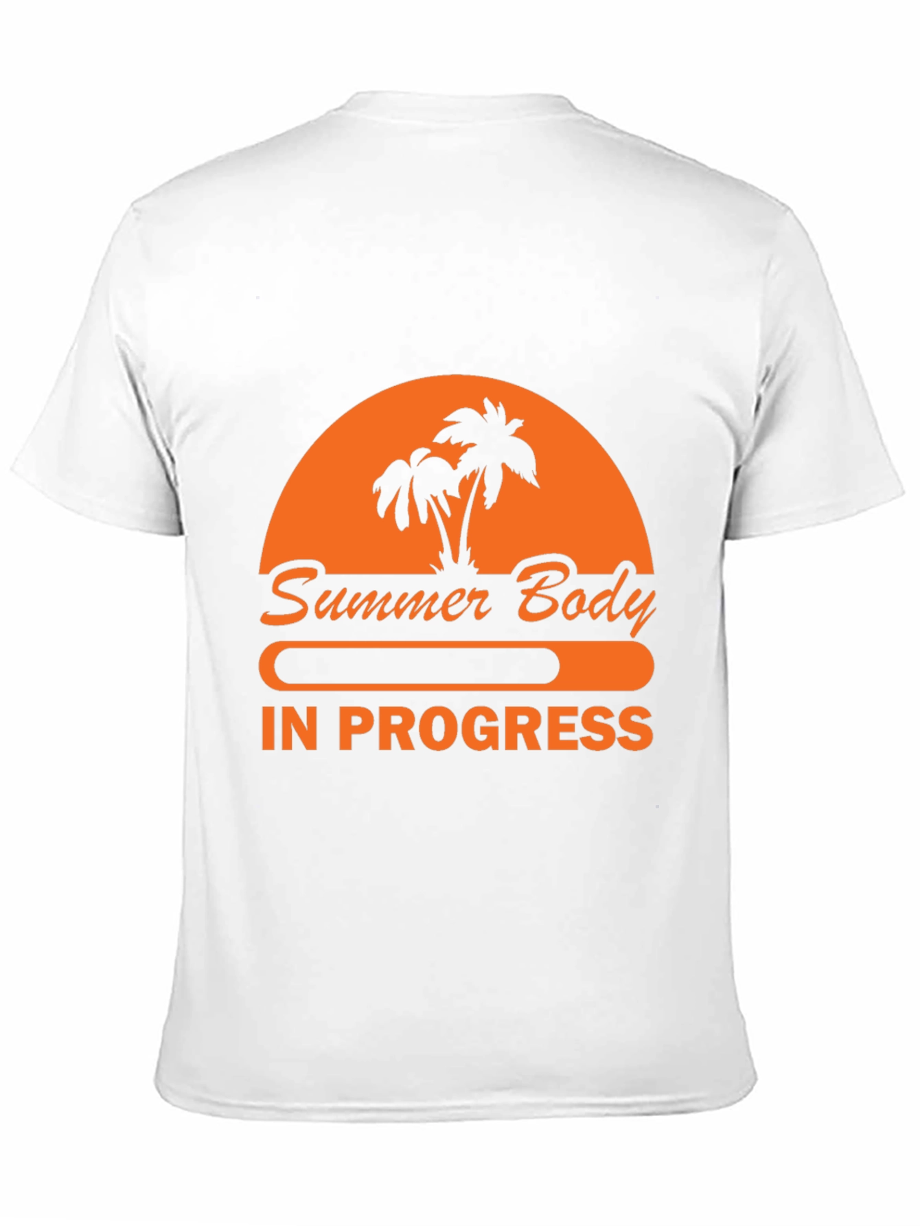 Summer Body in Progress T-Shirt - Gym Motivation