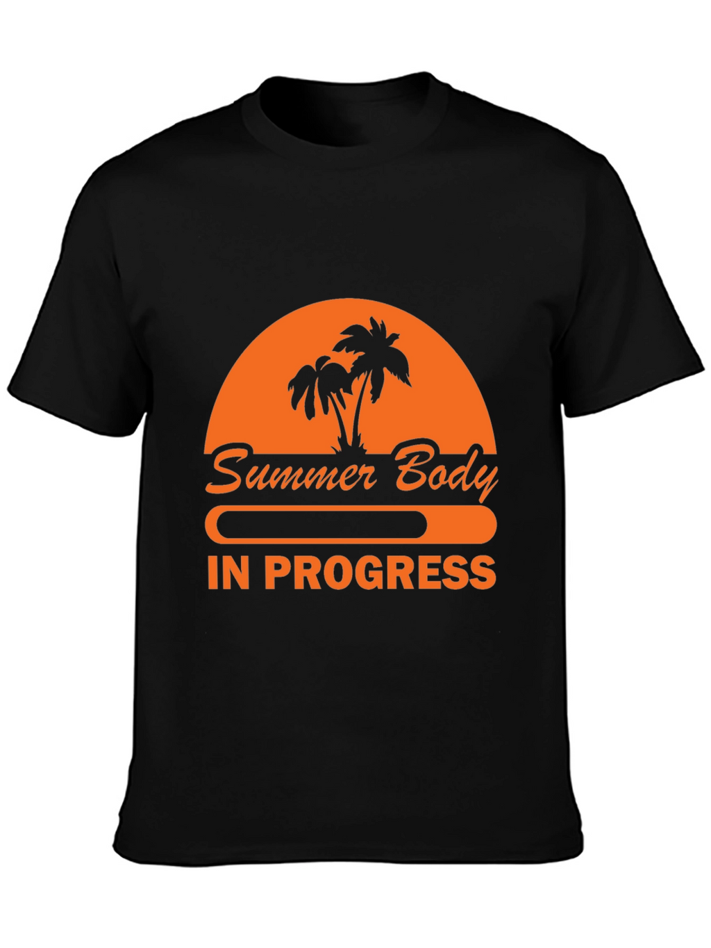 Summer Body in Progress T-Shirt - Gym Motivation