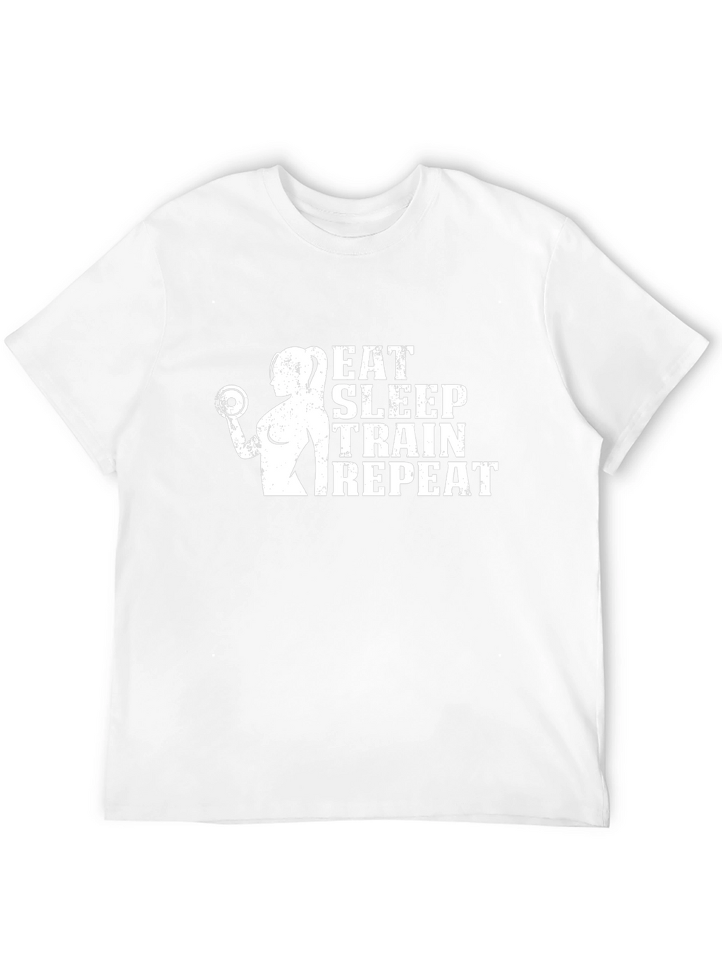 Eat Sleep Train Repeat Fitness T-Shirt