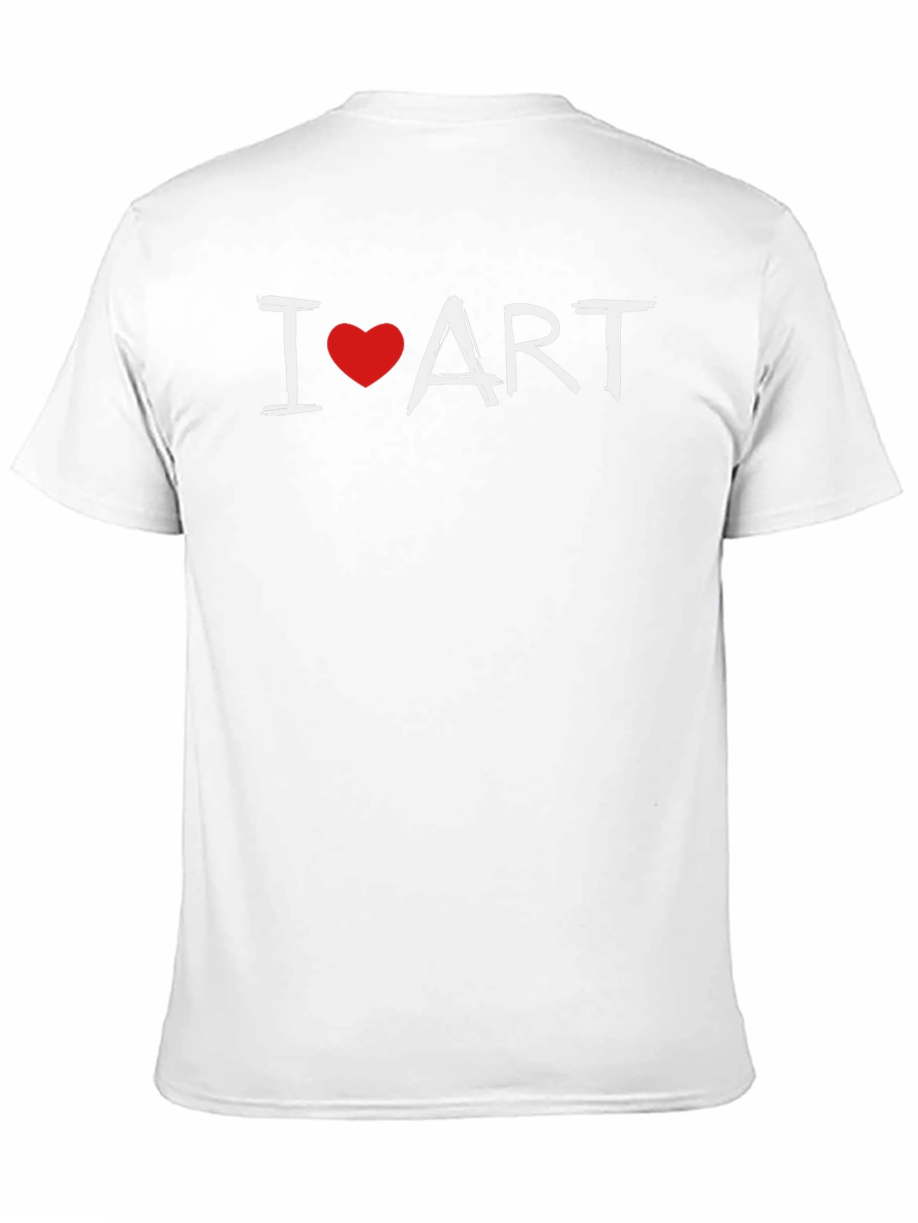 I Heart Art Graphic Tee - Trendy Artist Shirt