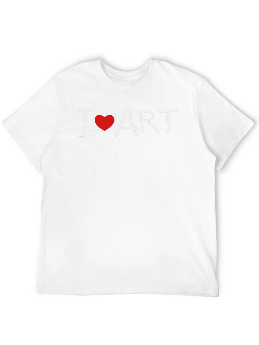 I Heart Art Graphic Tee - Trendy Artist Shirt