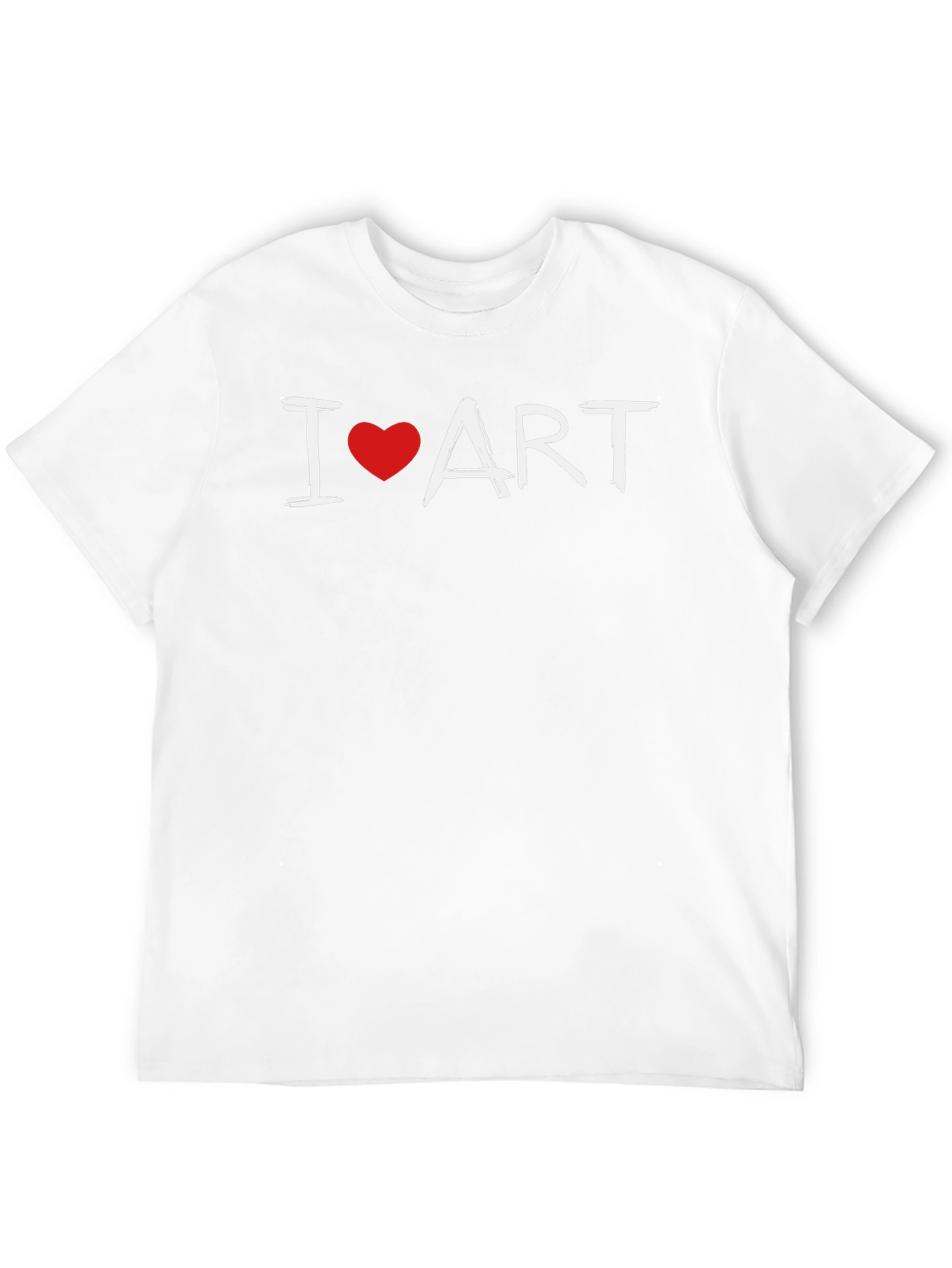 I Heart Art Graphic Tee - Trendy Artist Shirt