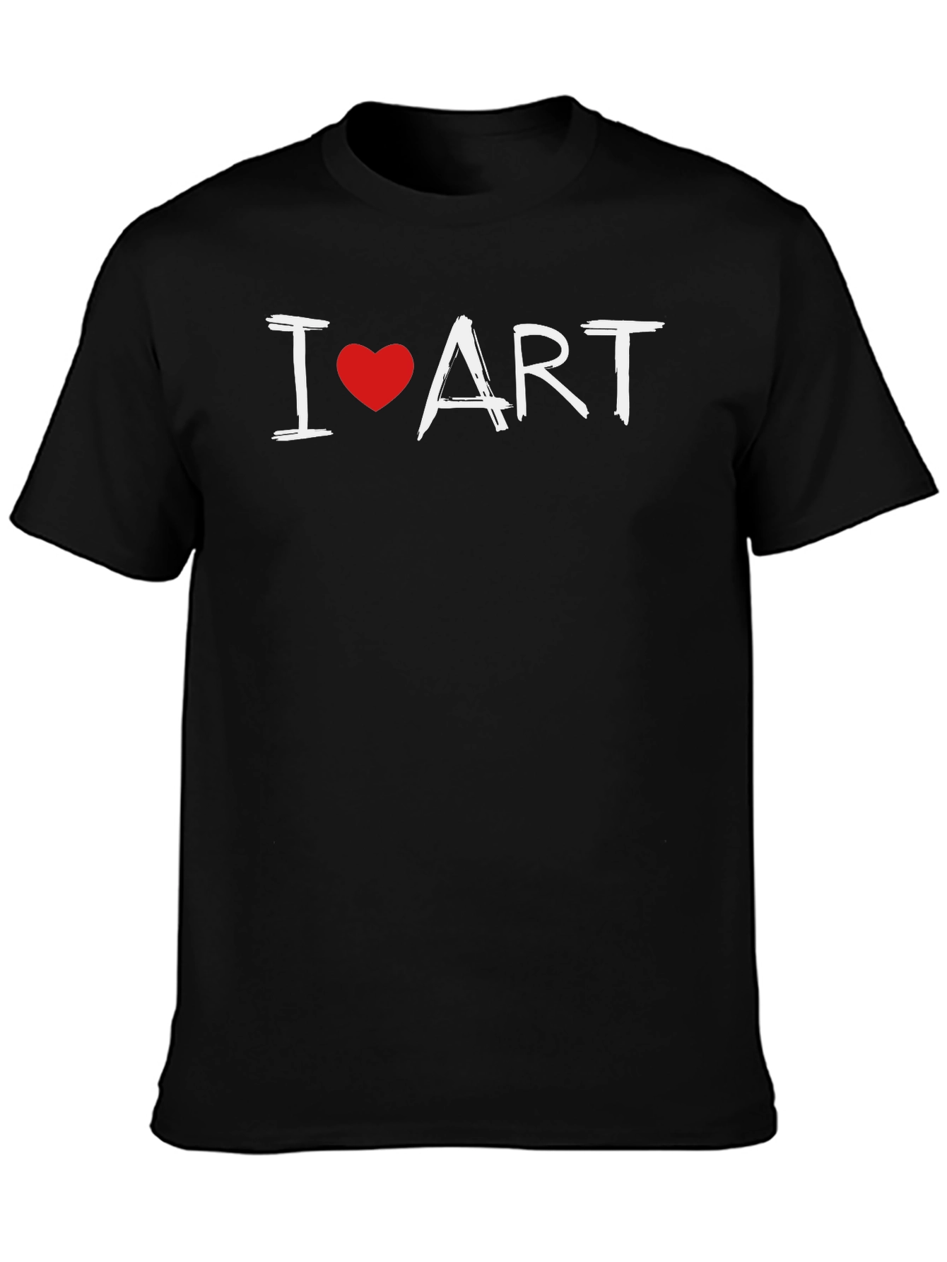 I Heart Art Graphic Tee - Trendy Artist Shirt
