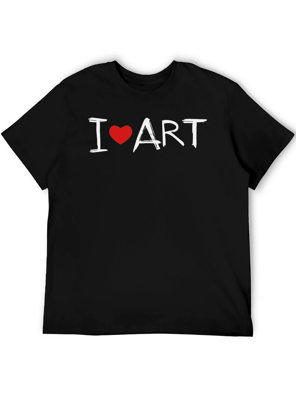 I Heart Art Graphic Tee - Trendy Artist Shirt