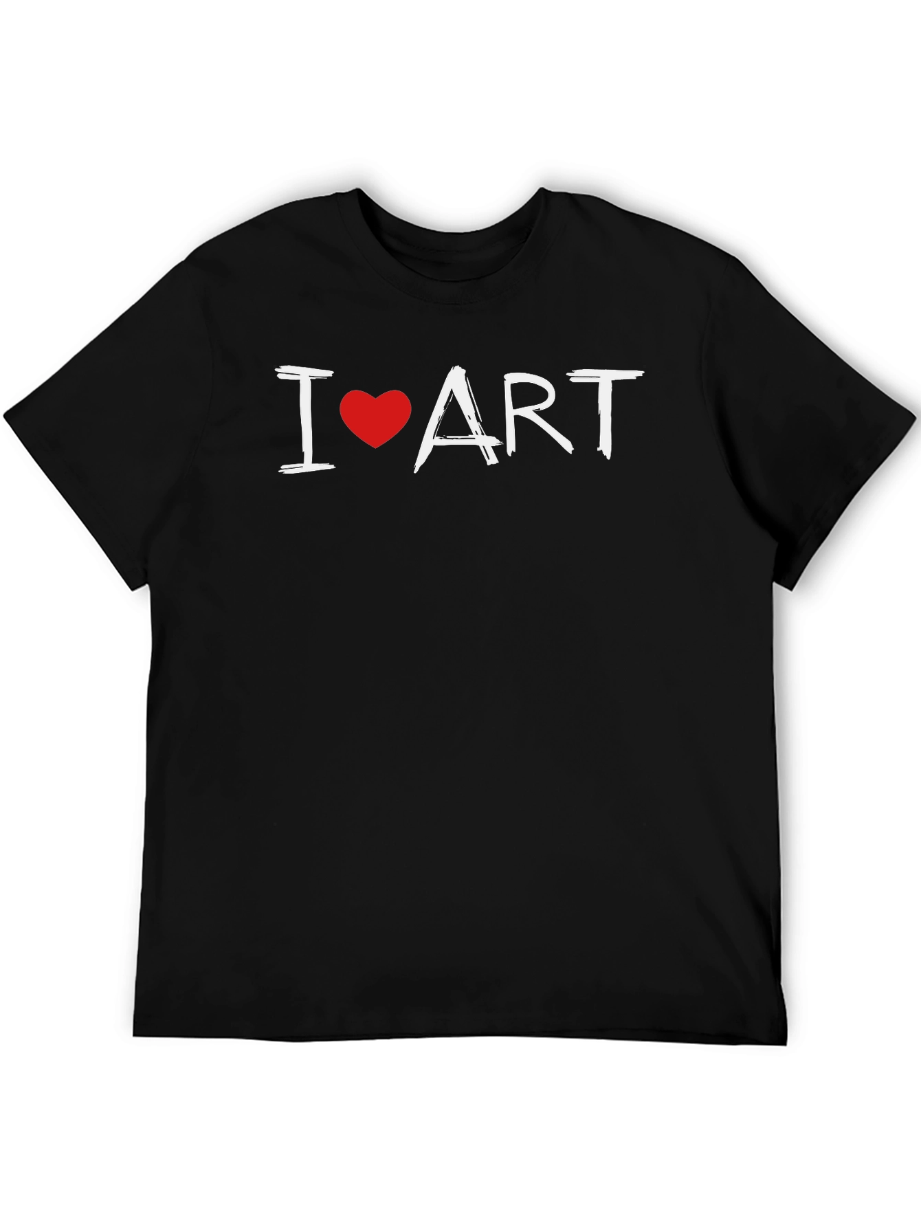 I Heart Art Graphic Tee - Trendy Artist Shirt