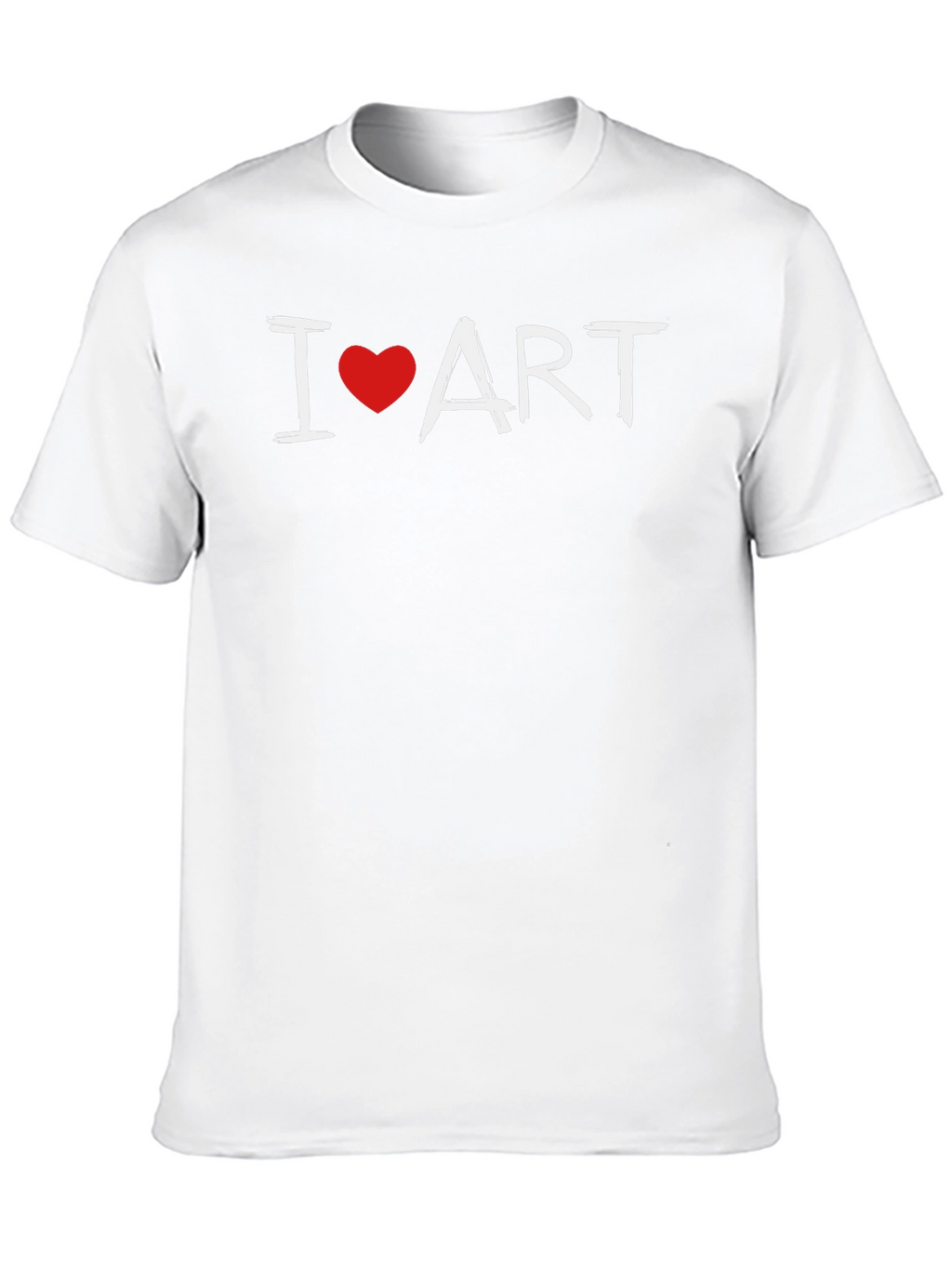 I Heart Art Graphic Tee - Trendy Artist Shirt