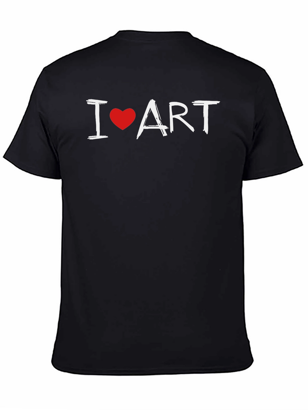 I Heart Art Graphic Tee - Trendy Artist Shirt