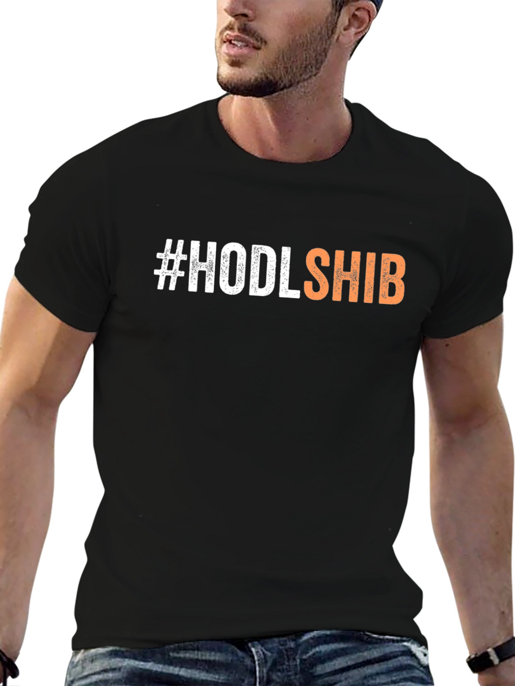 HODLSHIB Crypto T-Shirt - Black