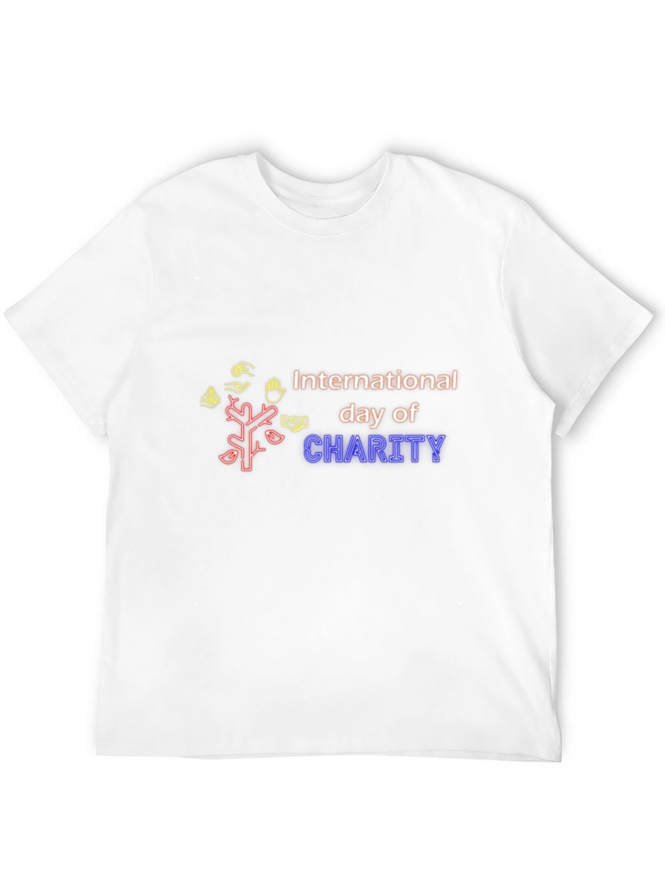 International Day of Charity Graphic Tee