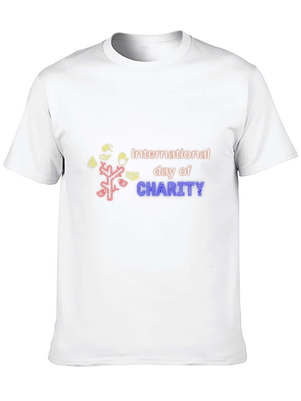 International Day of Charity Graphic Tee