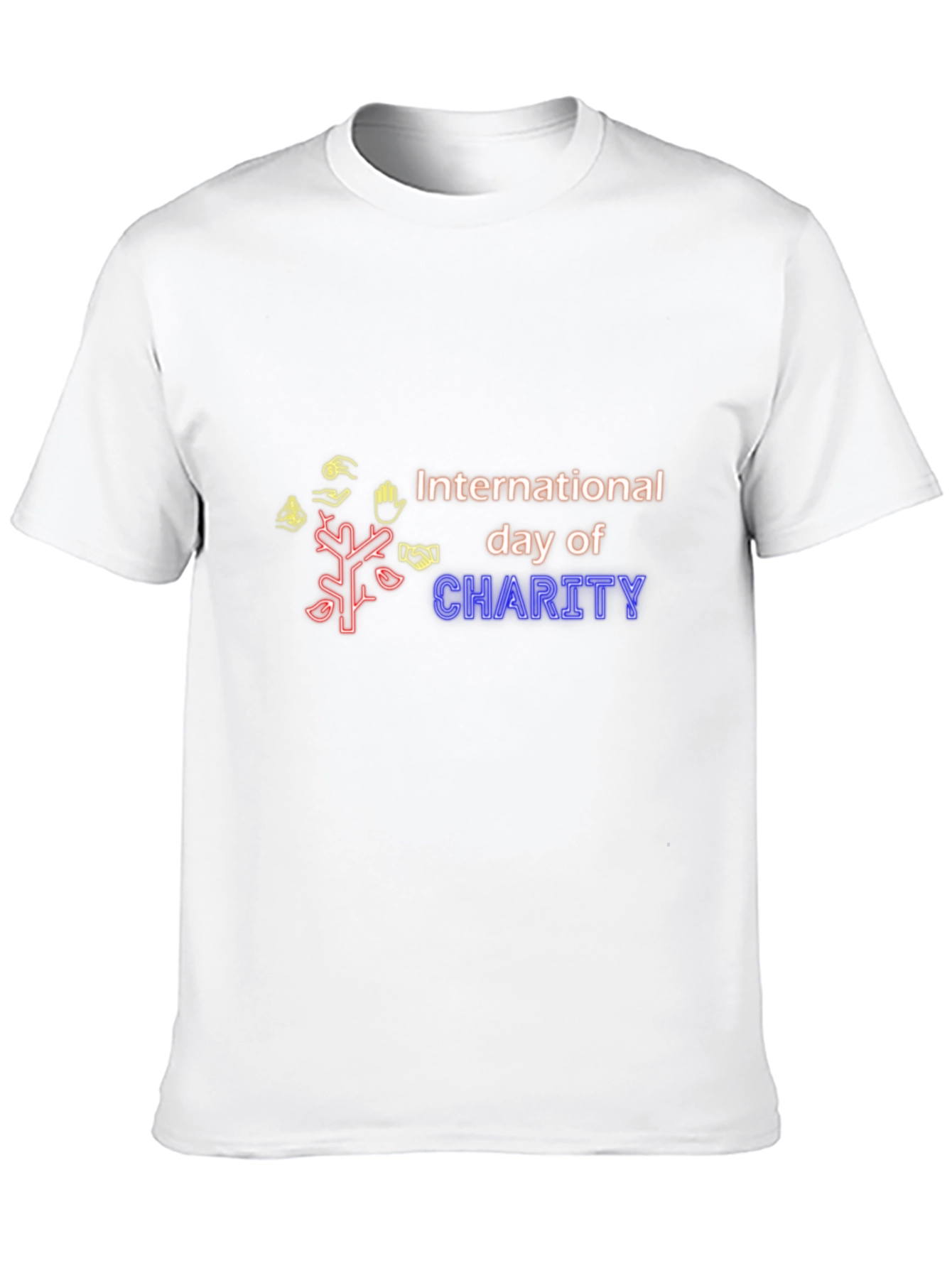 International Day of Charity Graphic Tee