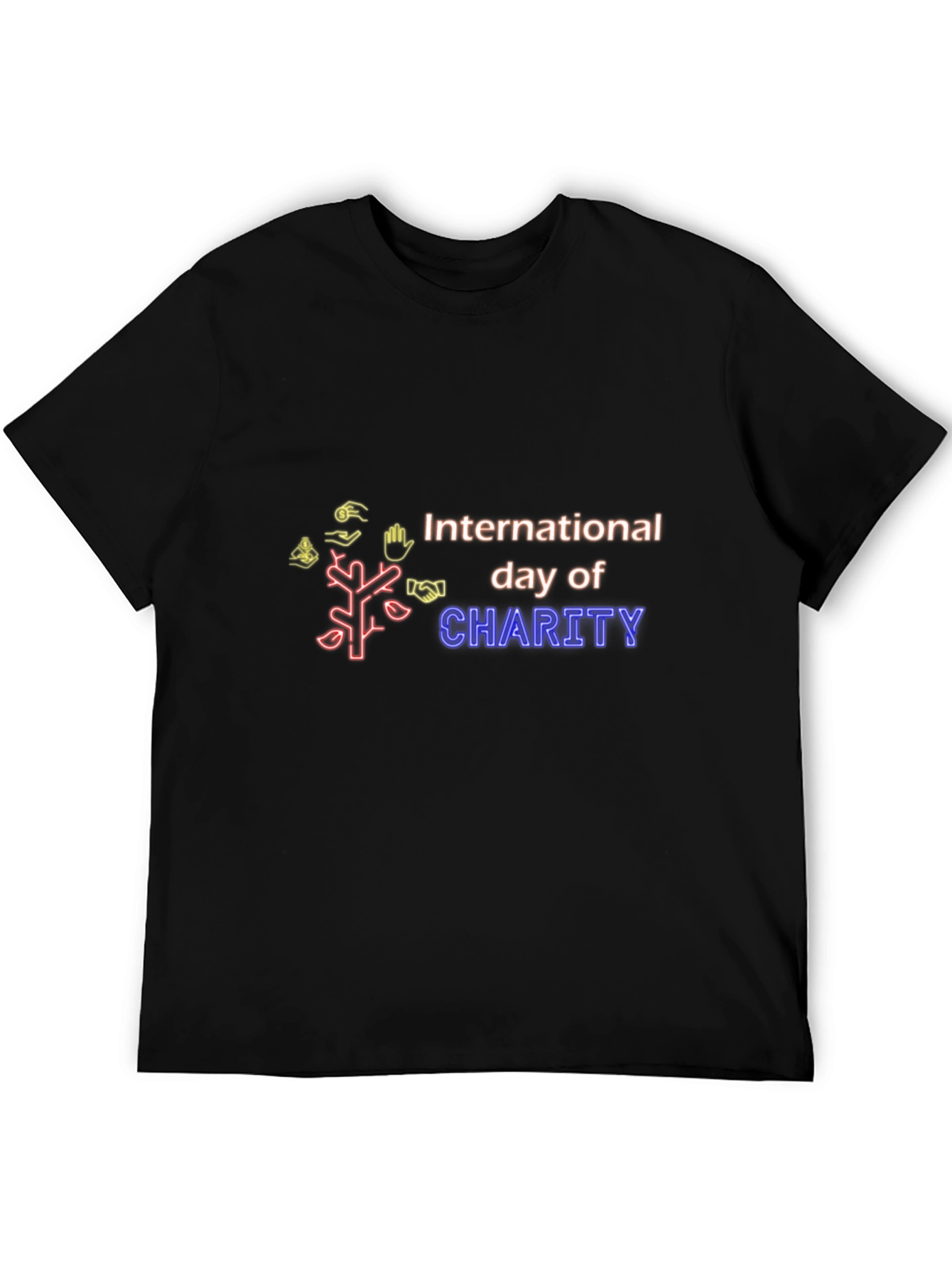 International Day of Charity Graphic Tee