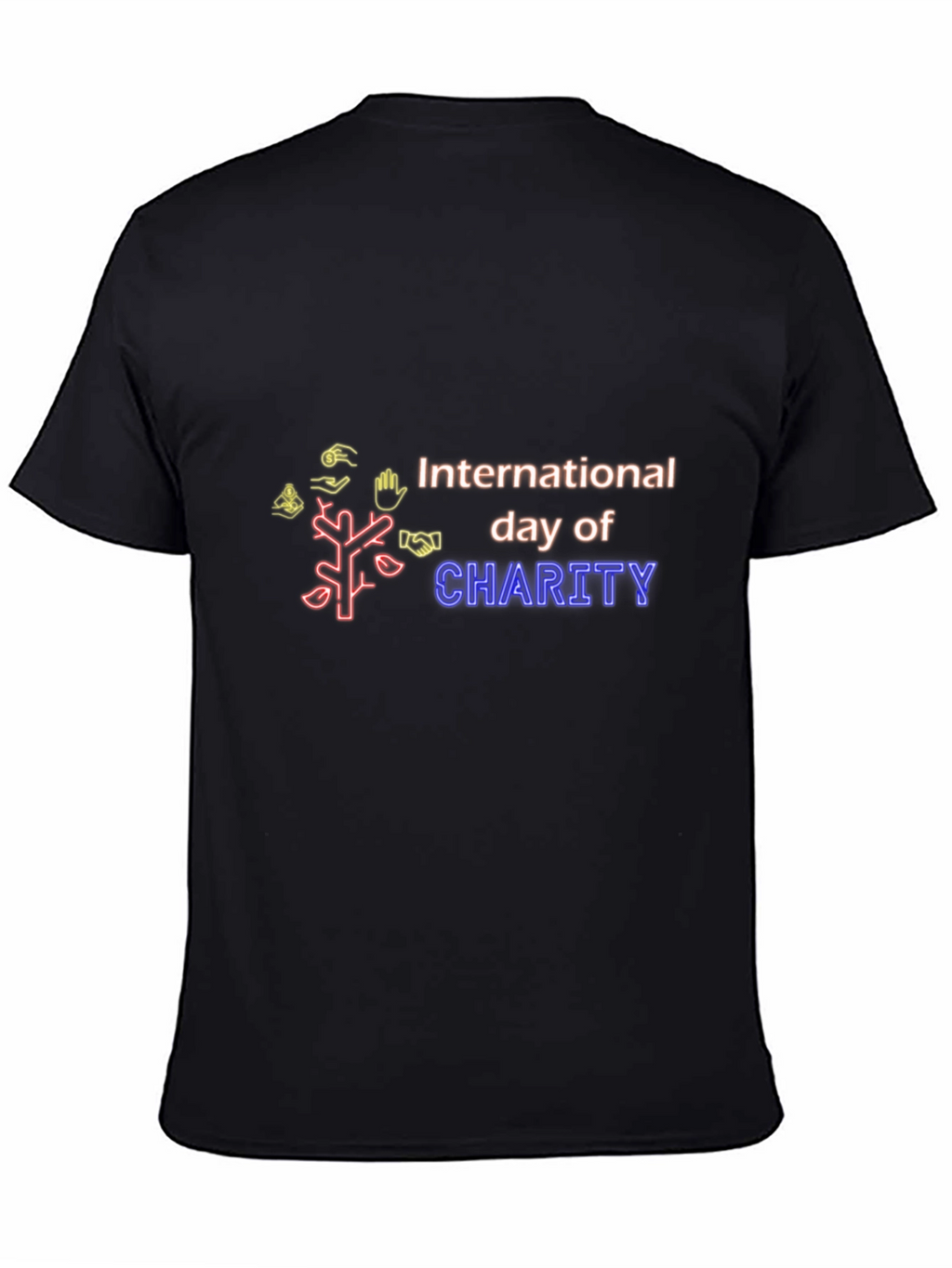 International Day of Charity Graphic Tee