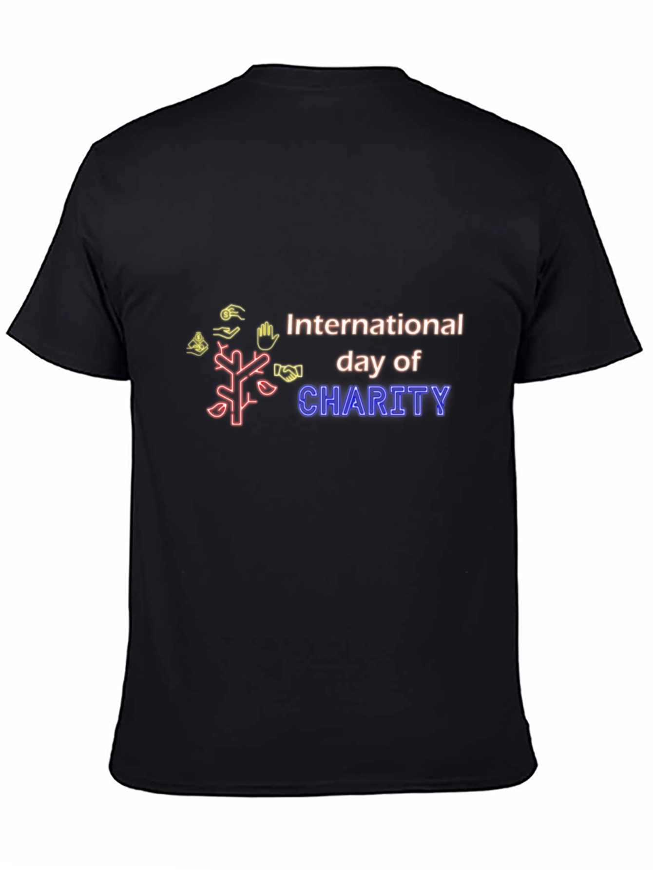 International Day of Charity Graphic Tee