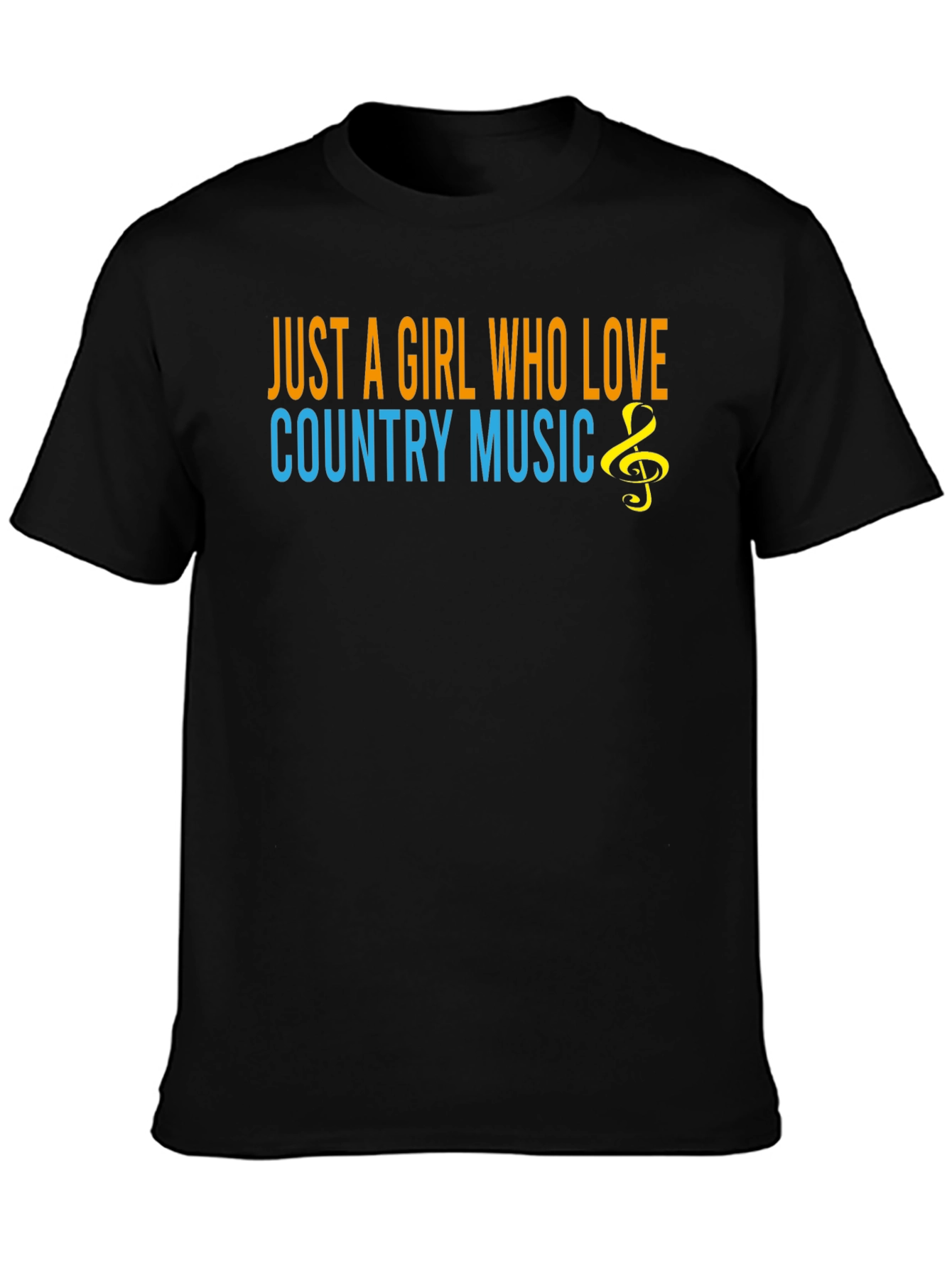 Country Music Lover Tee - Girl Just Wants to Jam!