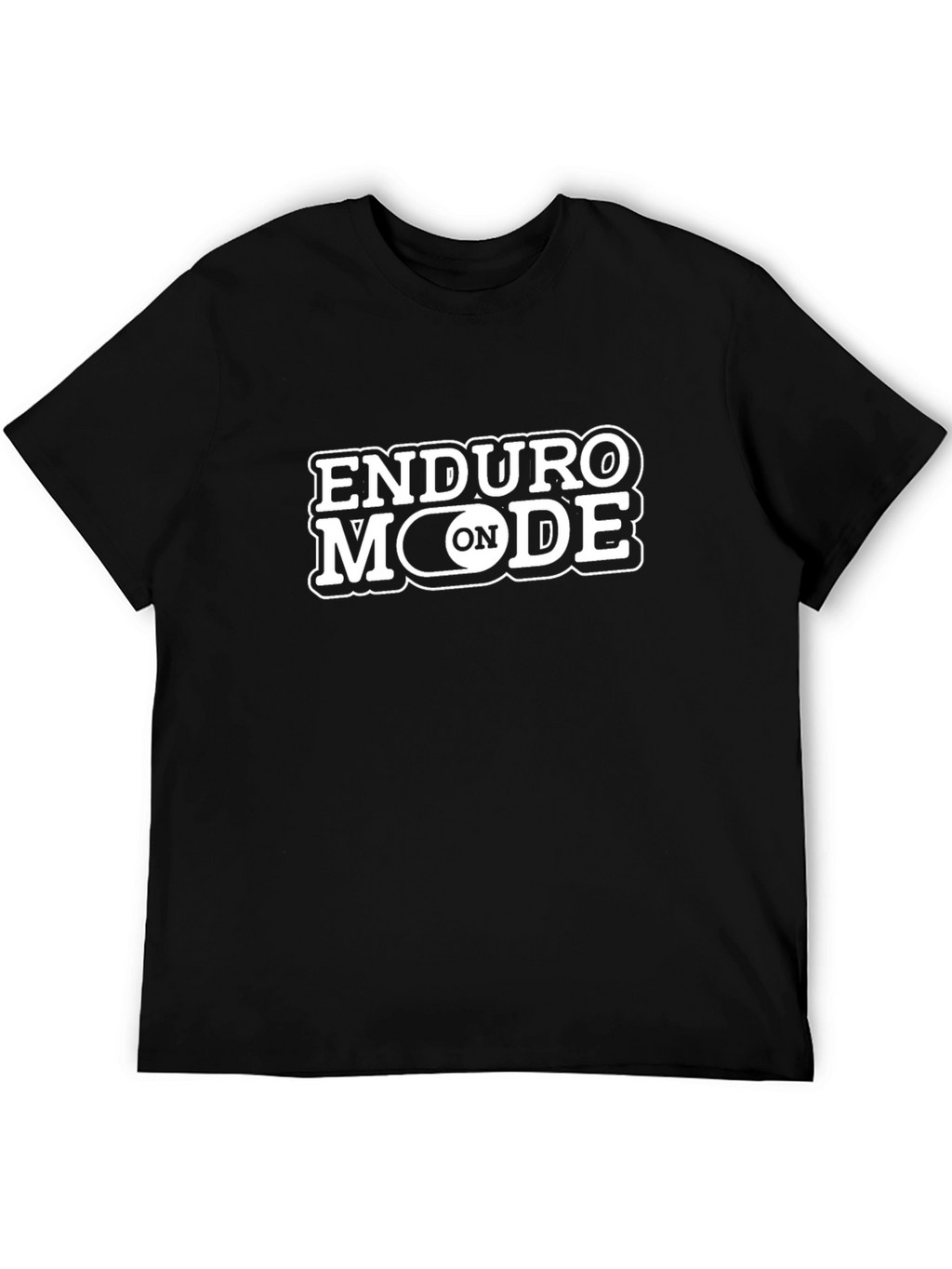 Enduro Mode On Black Graphic Tee