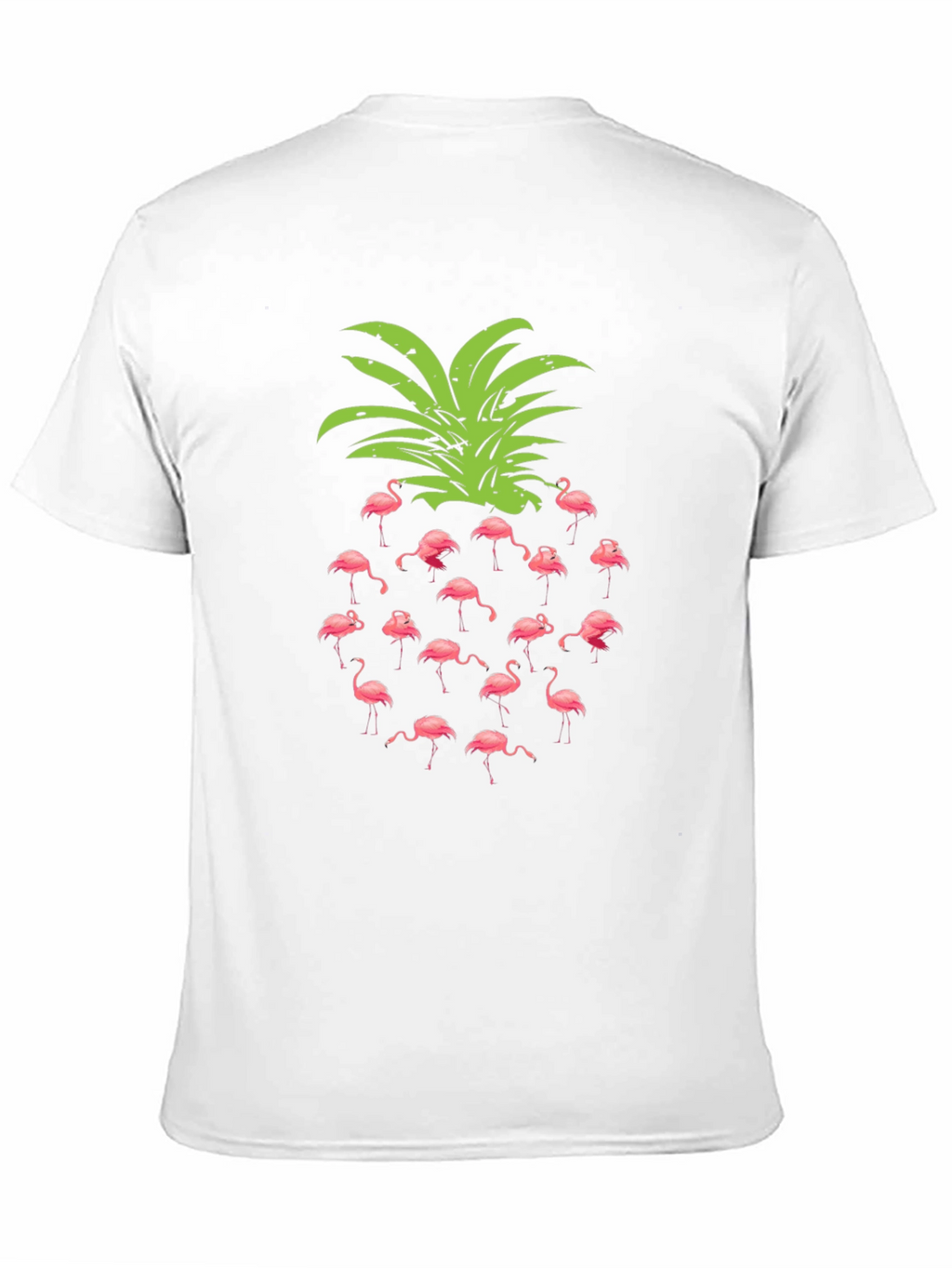 Flamingo Pineapple Graphic T-Shirt