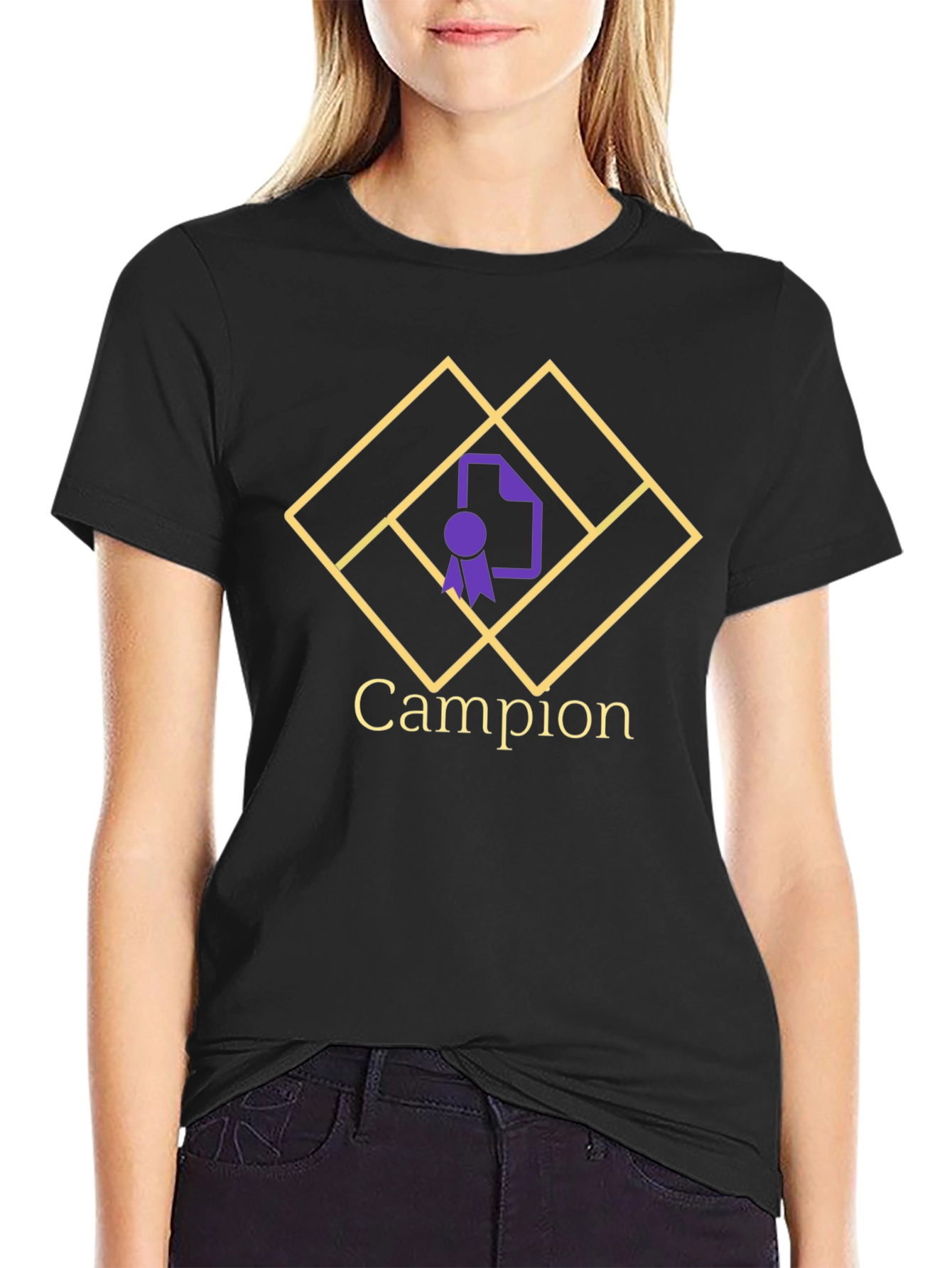 Campion Graphic Tee - Stylish Black Cotton Shirt