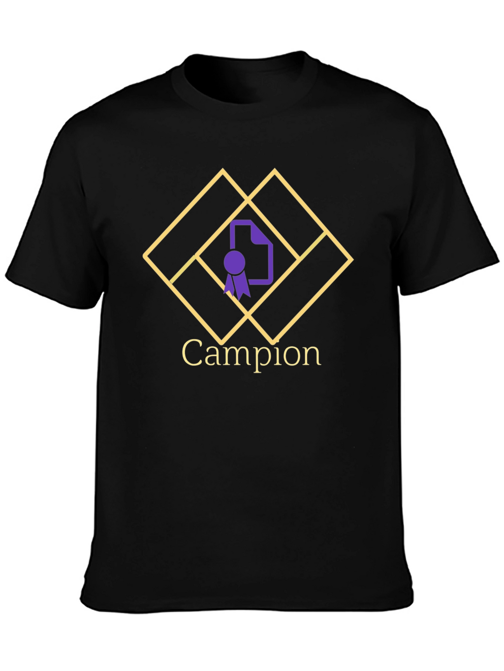 Campion Graphic Tee - Stylish Black Cotton Shirt