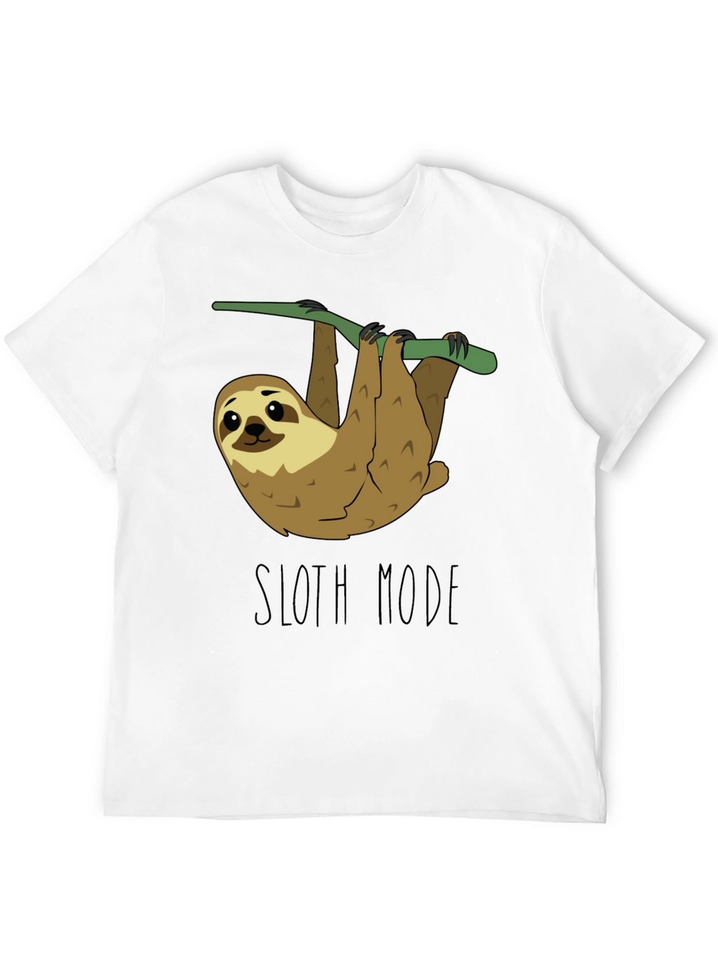 Sloth Mode Black T-Shirt