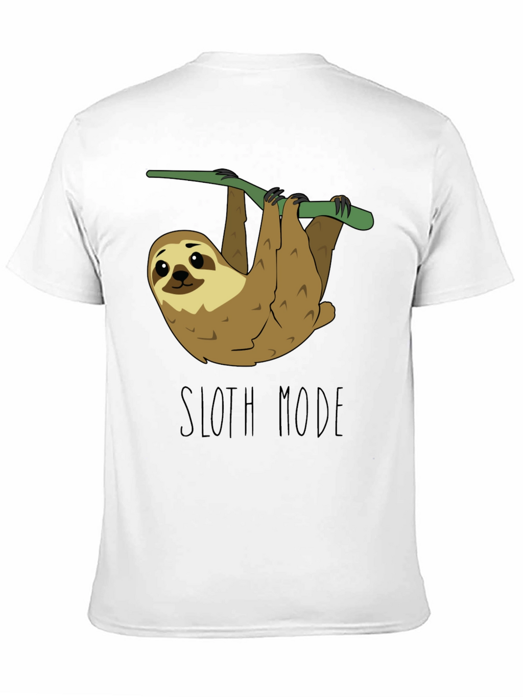 Sloth Mode Black T-Shirt