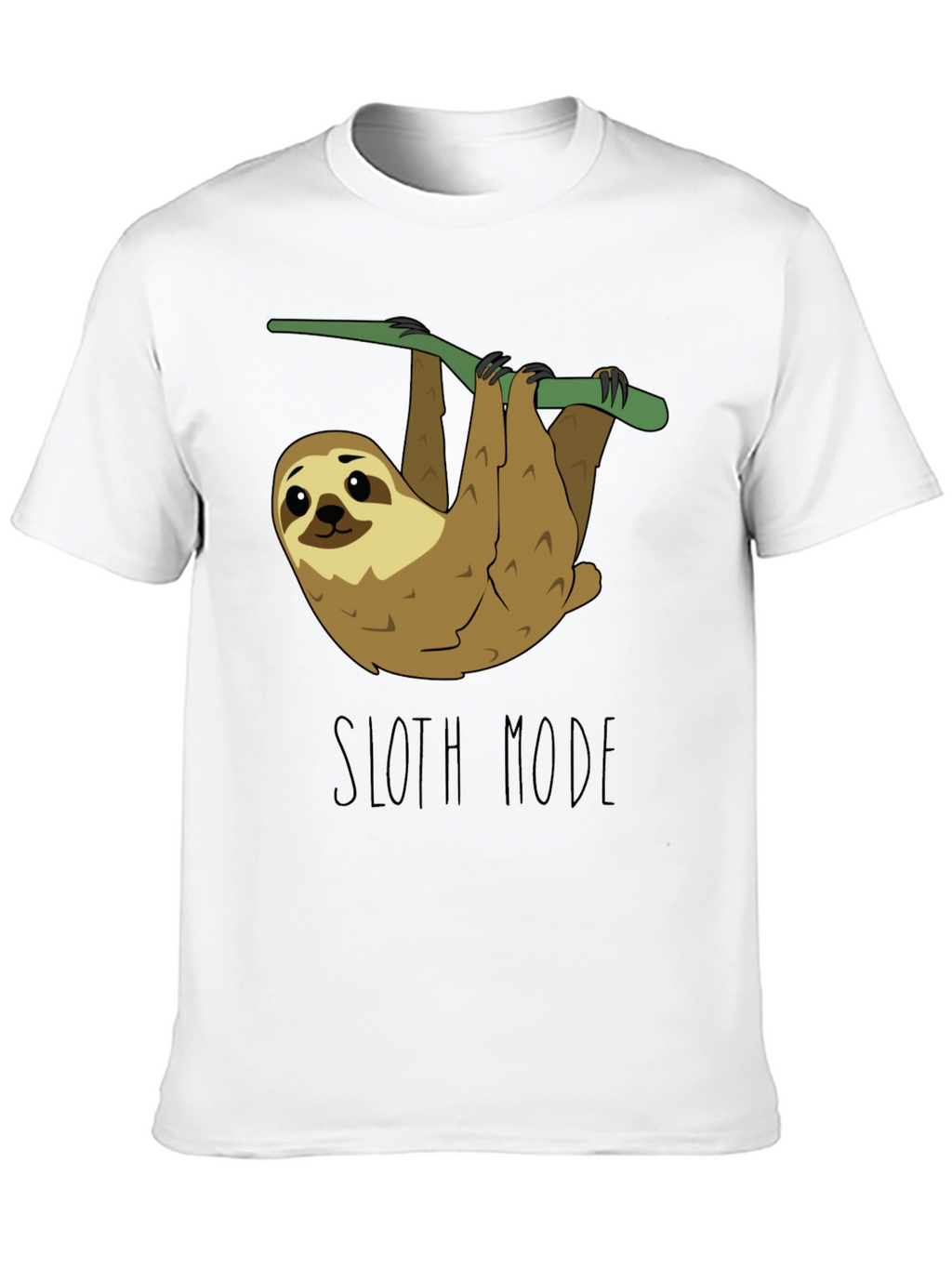 Sloth Mode Black T-Shirt