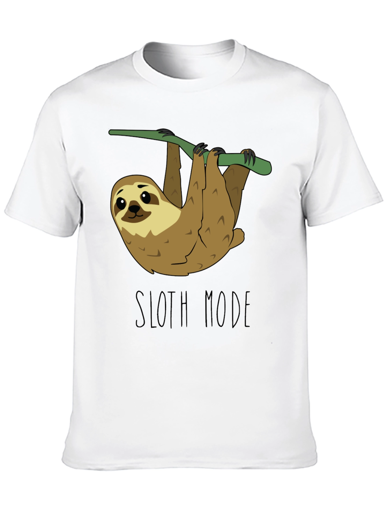 Sloth Mode Black T-Shirt