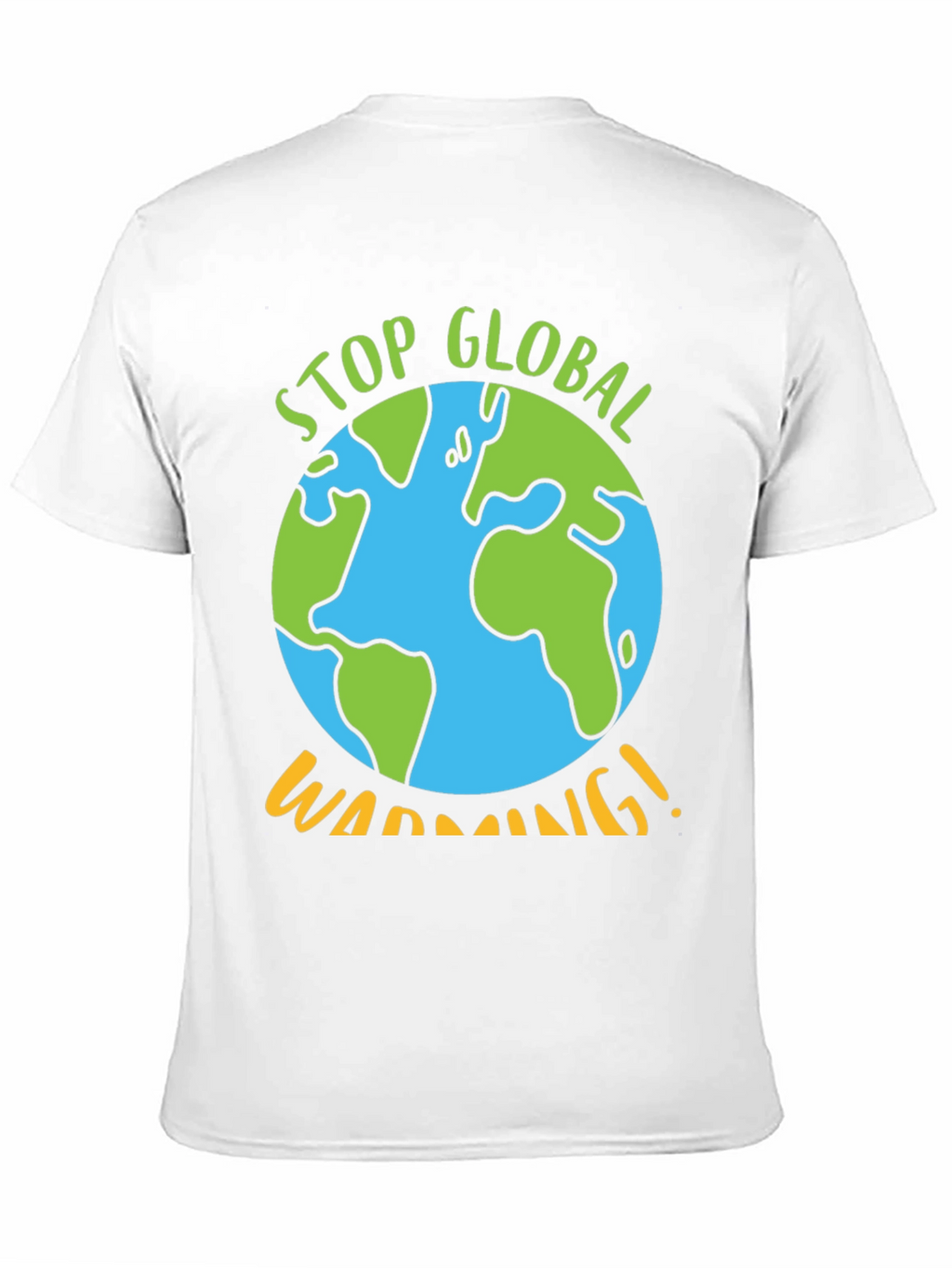 Stop Global Warming Graphic Tee - Earth Awareness T-Shirt