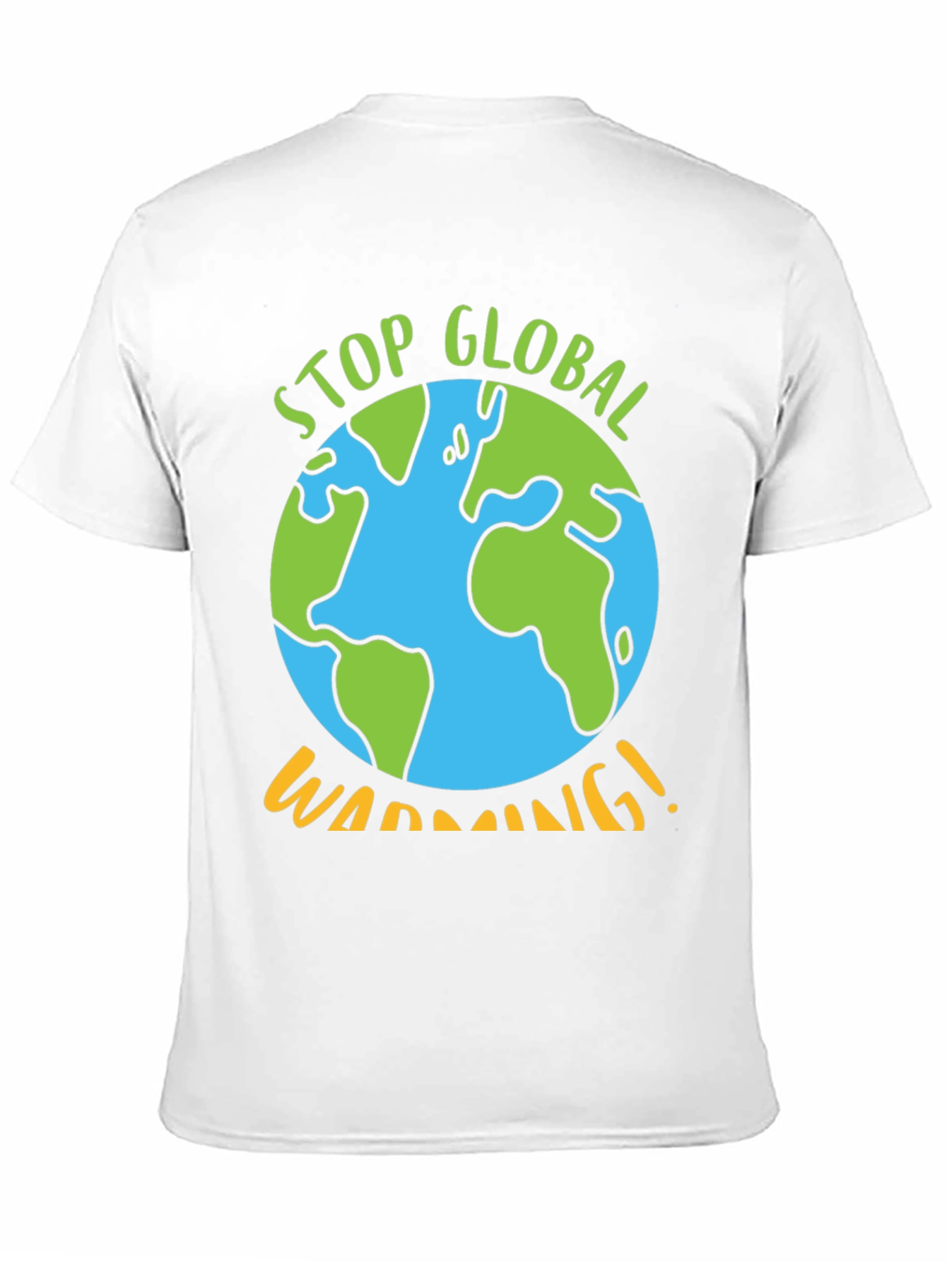 Stop Global Warming Graphic Tee - Earth Awareness T-Shirt