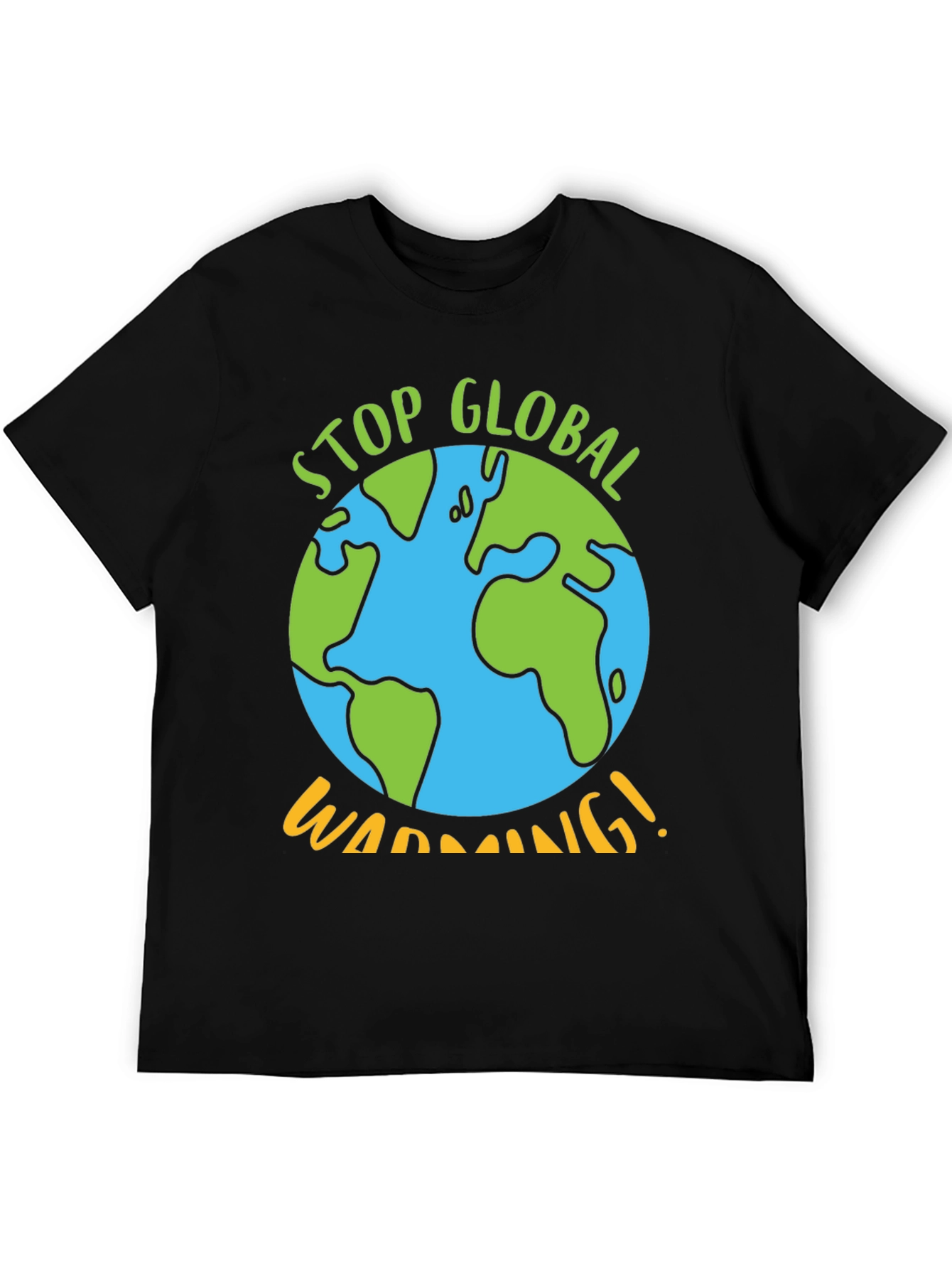 Stop Global Warming Graphic Tee - Earth Awareness T-Shirt