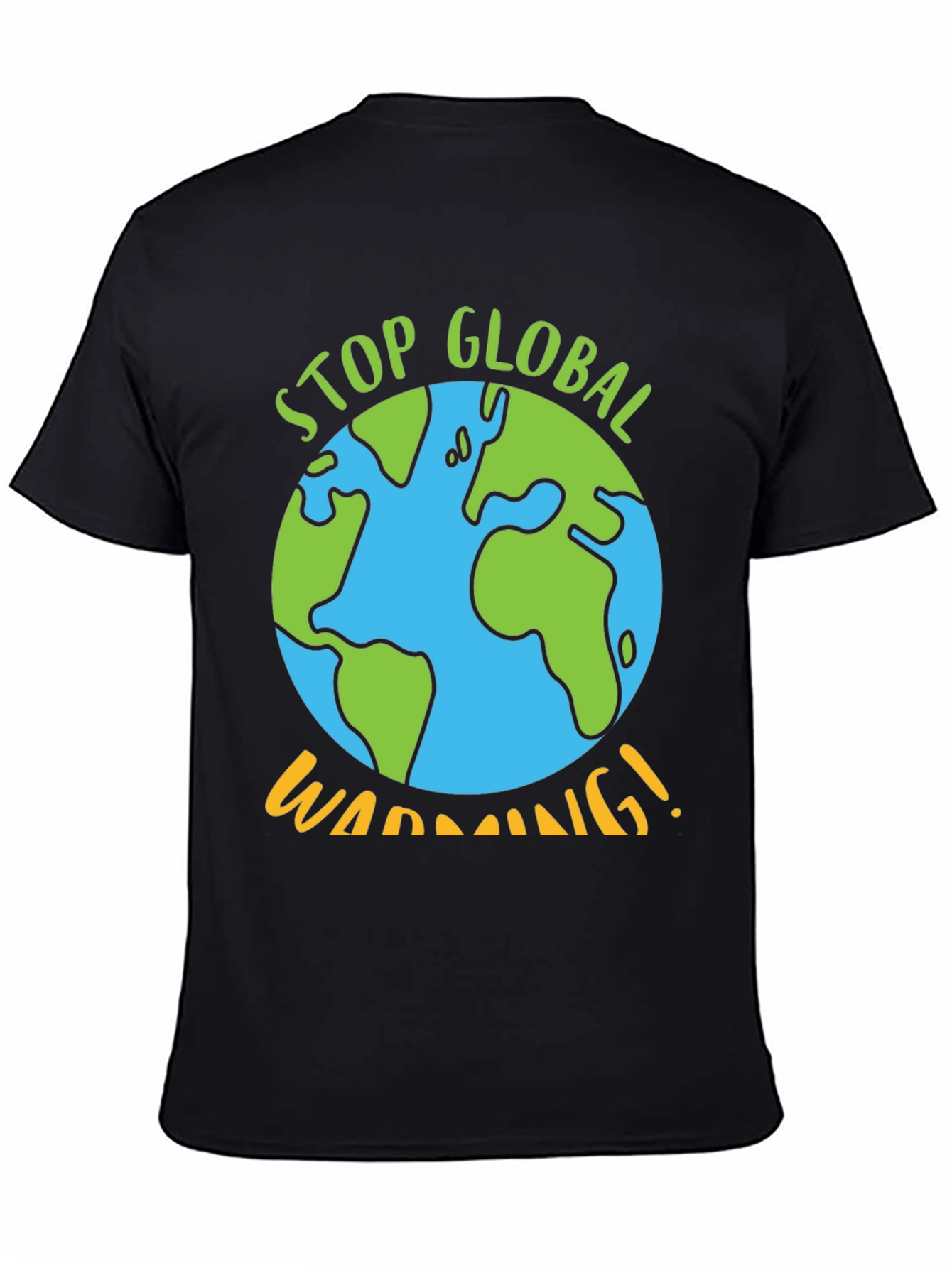 Stop Global Warming Graphic Tee - Earth Awareness T-Shirt